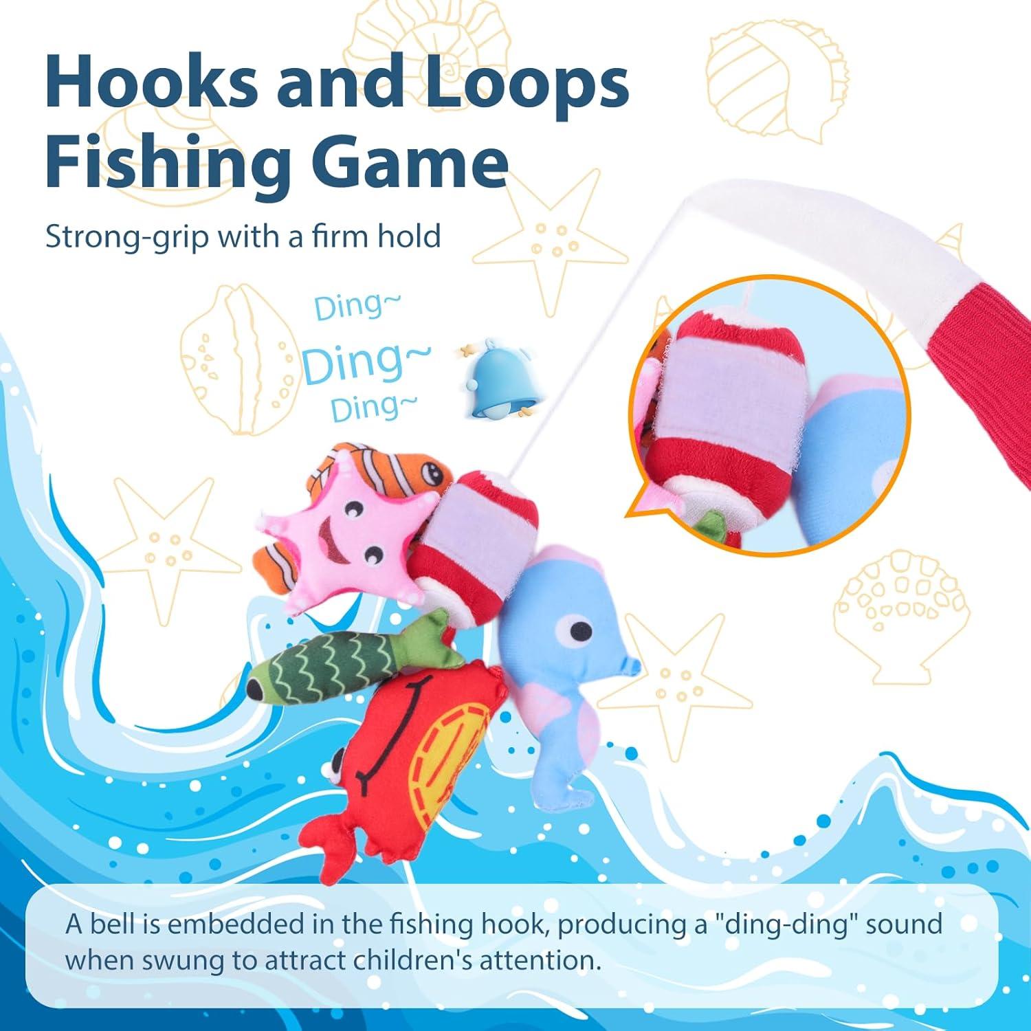 Juguete Montessori de Pesca para Niños 1-3 Años - 22 Piezas