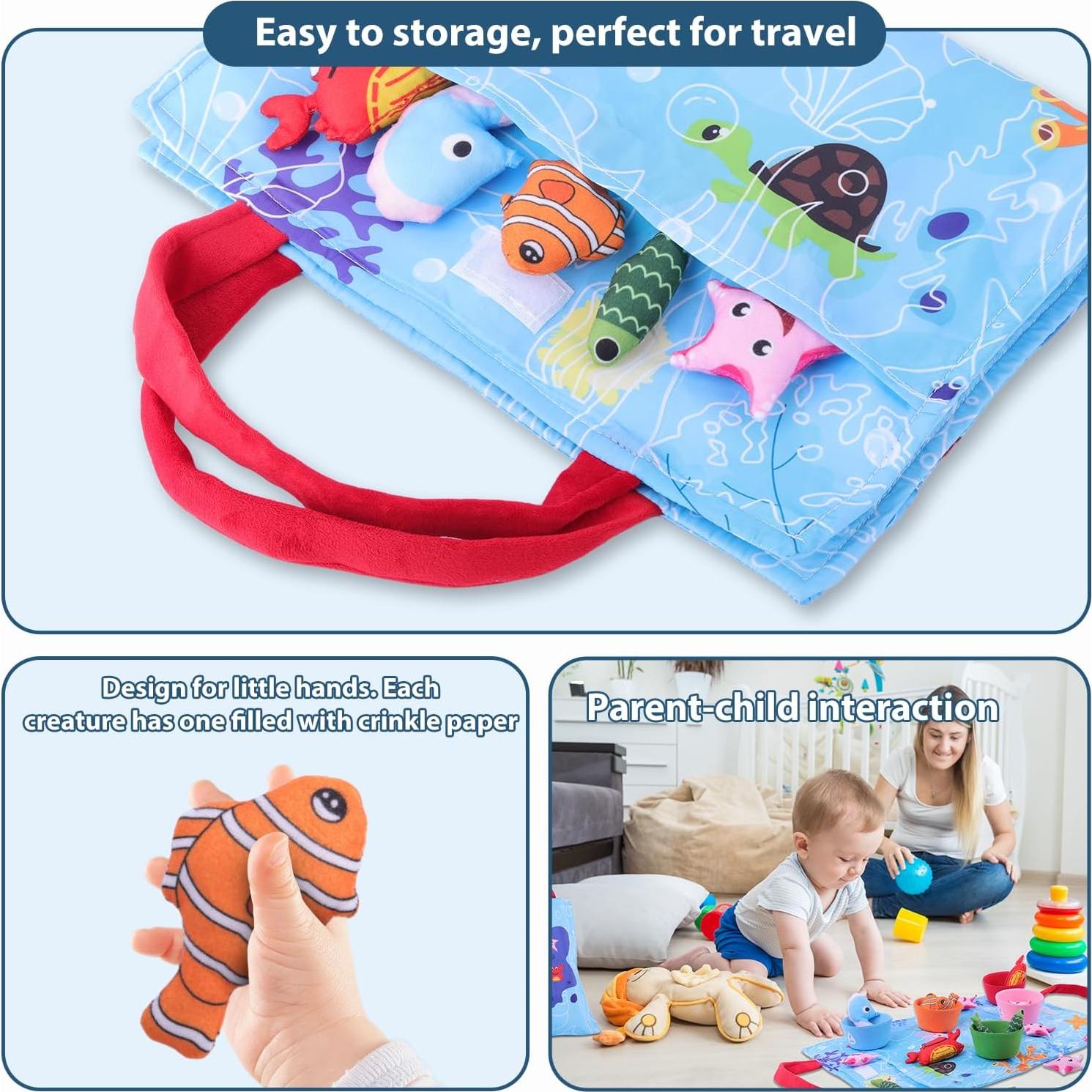 Juguete Montessori de Pesca para Niños 1-3 Años - 22 Piezas