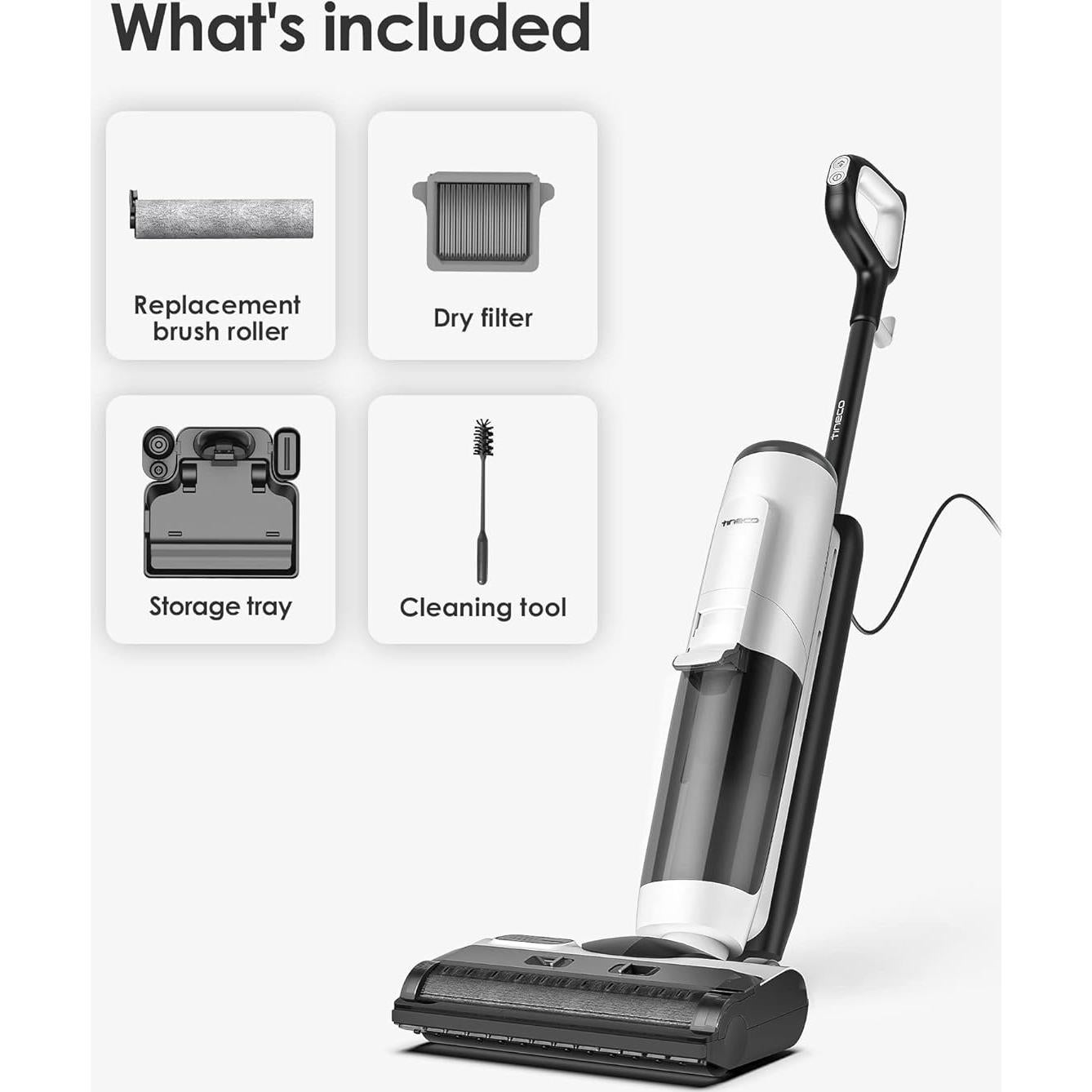 Aspiradora de Vapor Tineco FLOOR ONE S5 800W para Pisos Duros