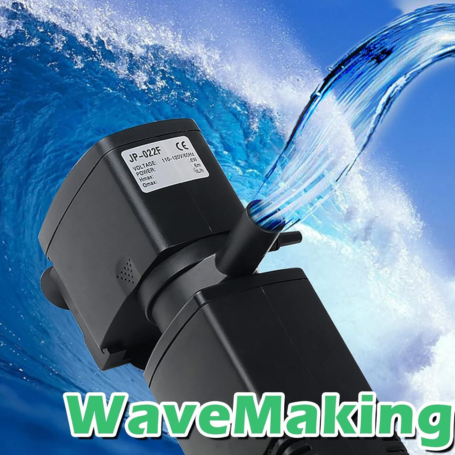 Filtro de Acuario Aopu JP-022F 160GPH para 15-40 Galones