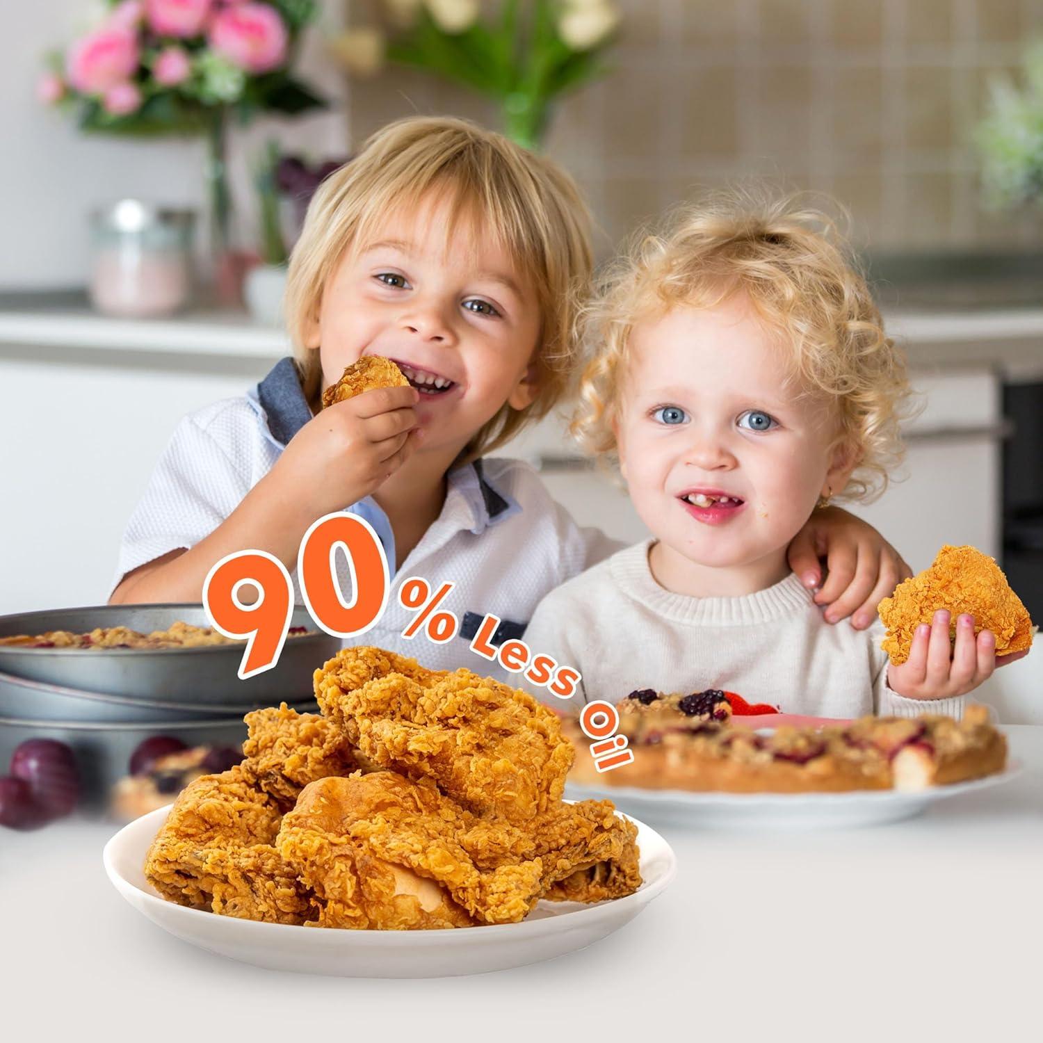 Horno Tostador de Aire Cocina en la Caja 32QT 1800W Negro