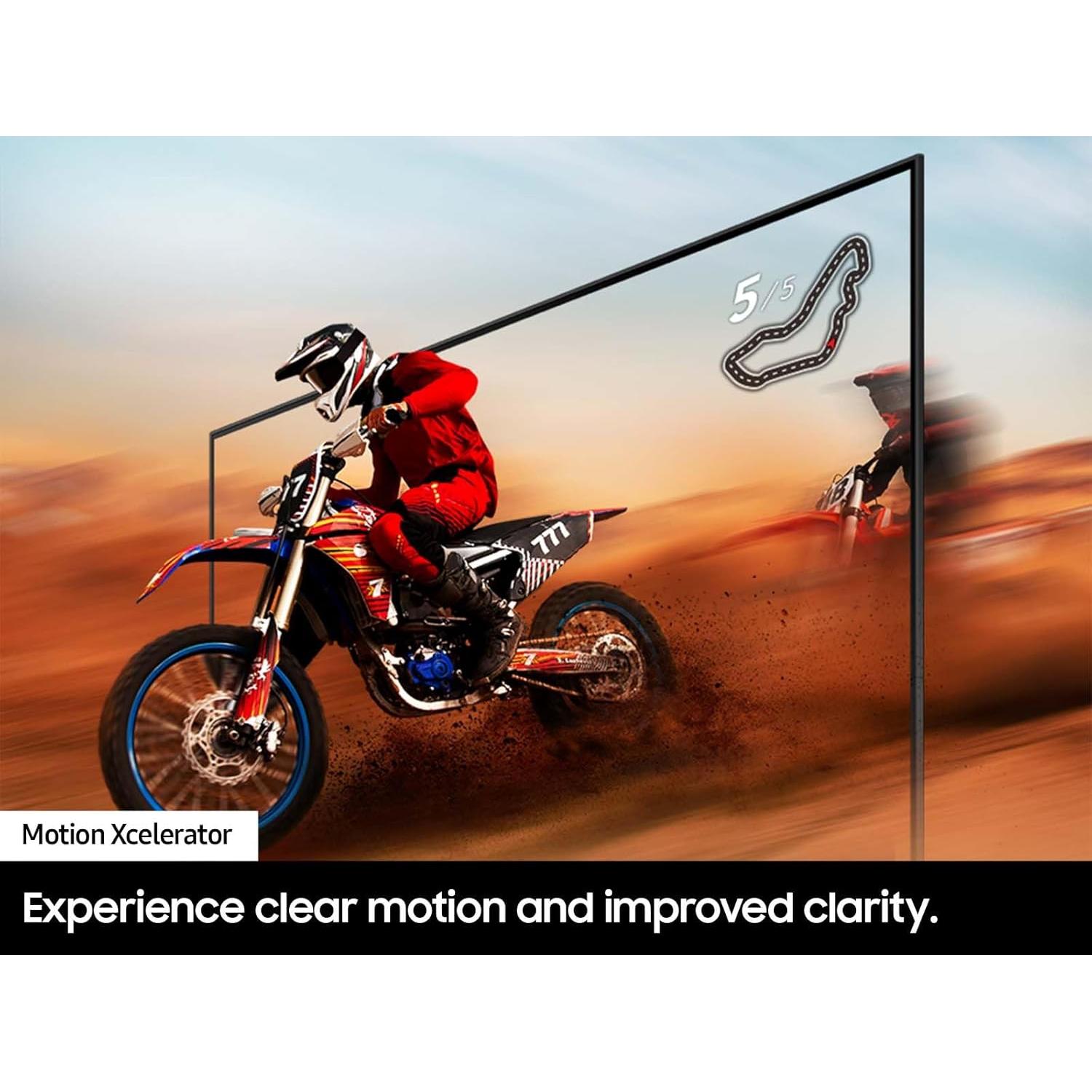 Samsung Televisor QLED 4K 43" Q60D HDR Cuántico 2024