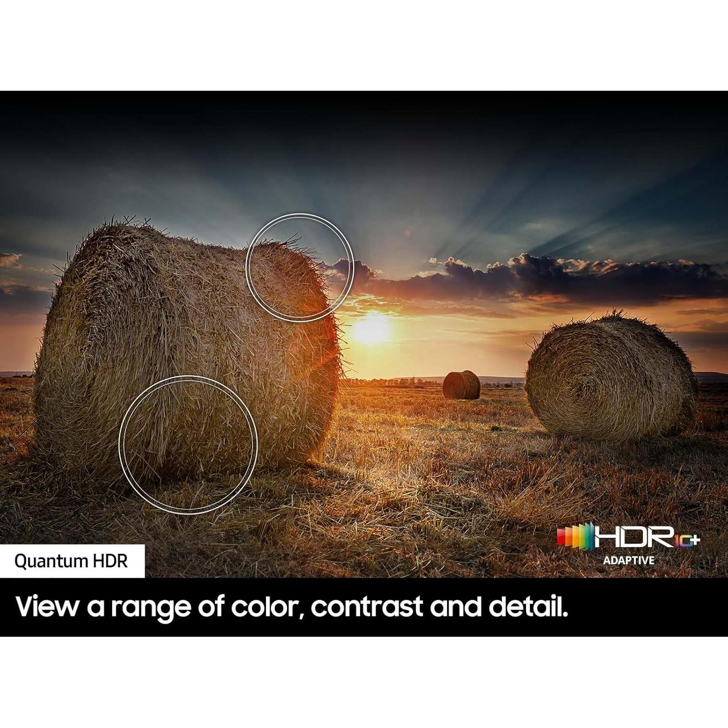 Samsung Televisor QLED 4K 43" Q60D HDR Cuántico 2024