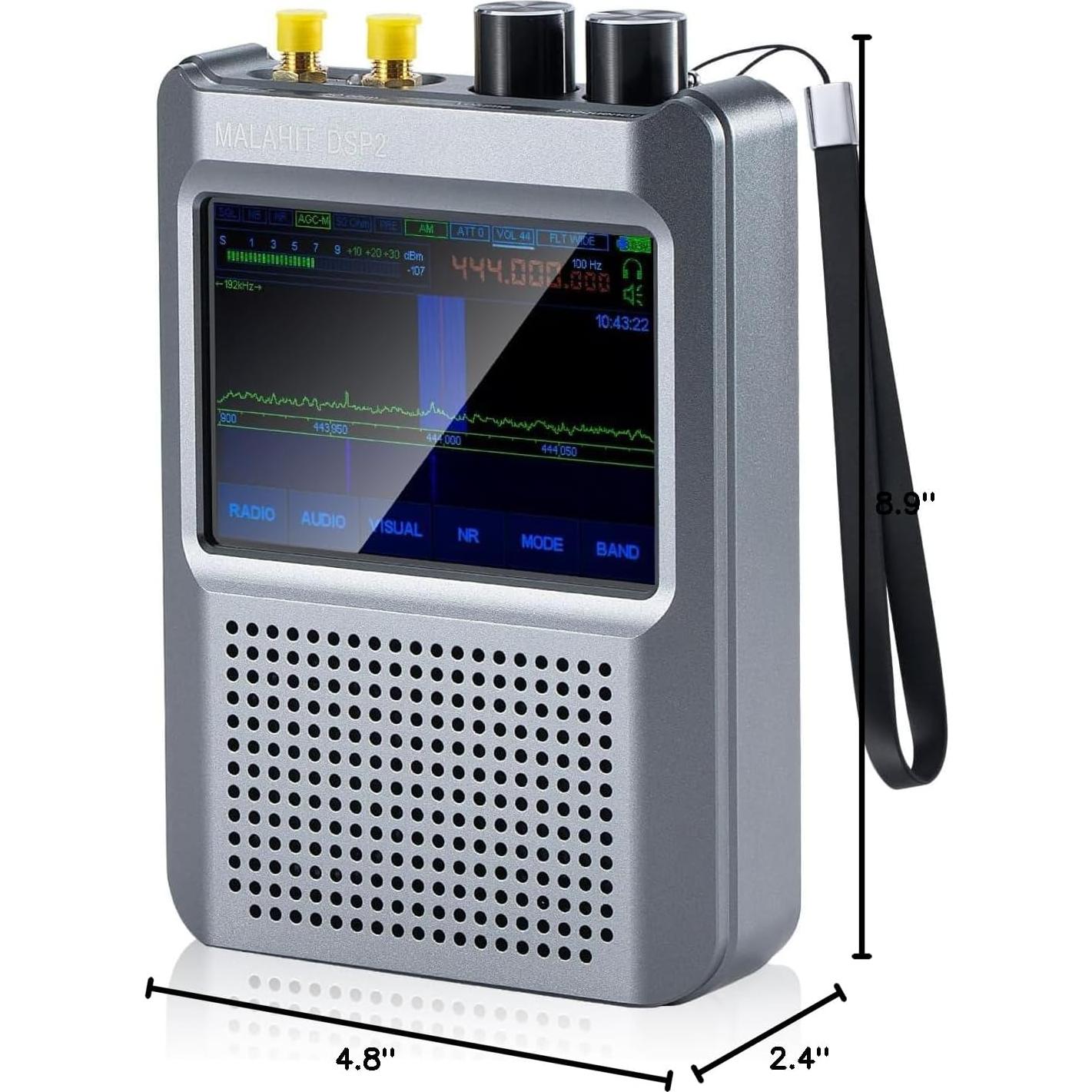 Receptor de Radio SDR GOOZEEZOO Malachita DSP2 10kHz-2GHz