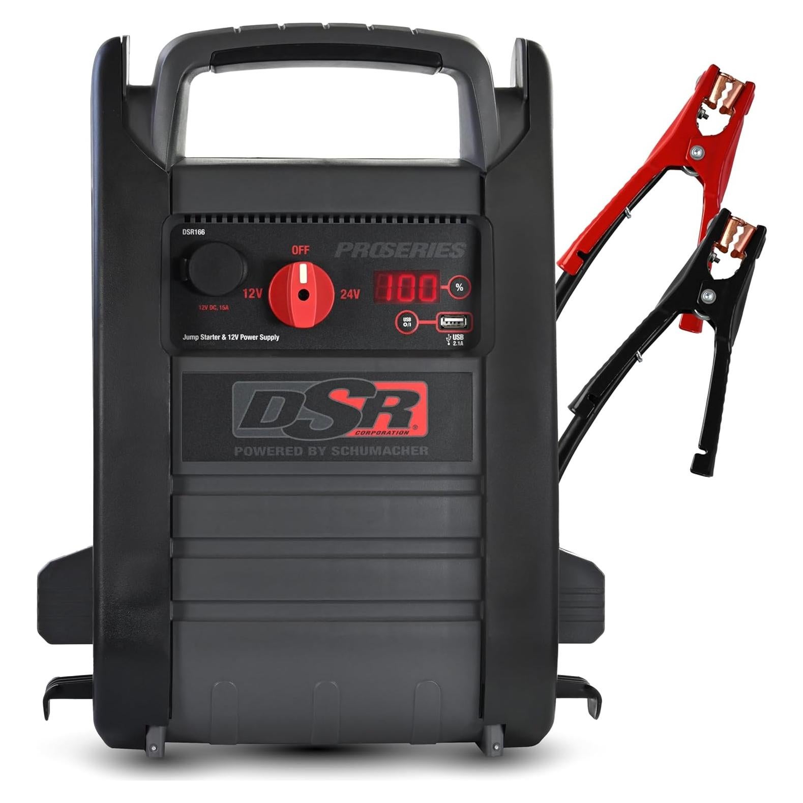 Arrancador de Batería Schumacher DSR ProSeries 4400A 12V/24V