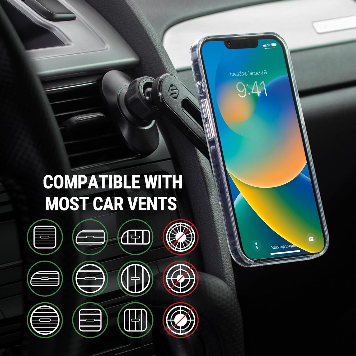 Soporte Magnético Scosche MPMSODVM-SP 4-en-1 para iPhone