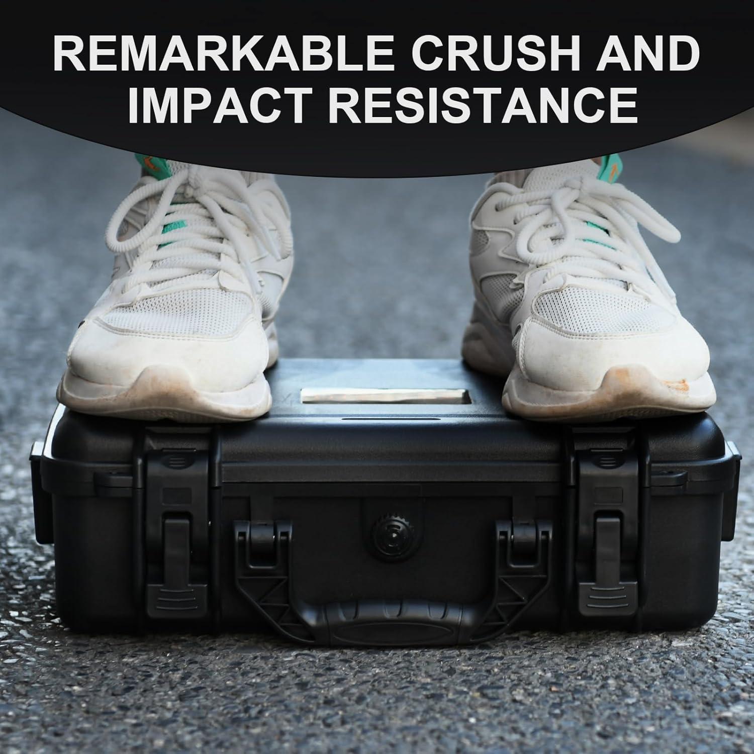 Estuche Duro Impermeable KEKETOHA para DJI Mini 4 Pro - Negro