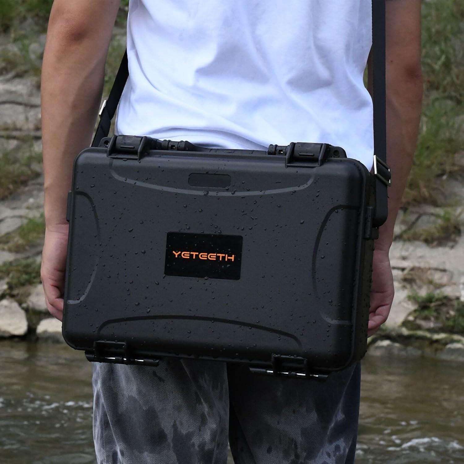 Estuche Duro Impermeable KEKETOHA para DJI Mini 4 Pro - Negro