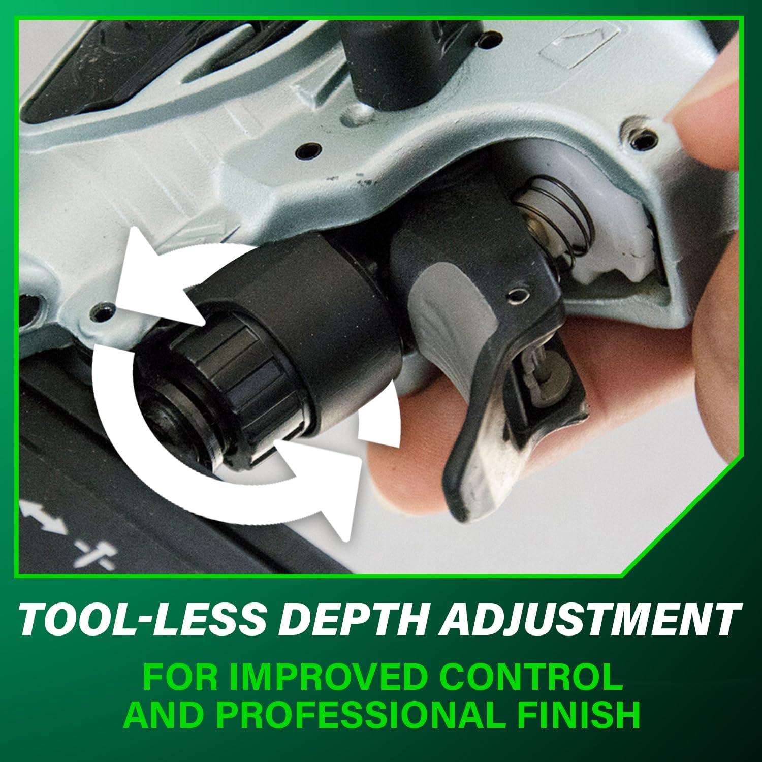 Clavadora Neumática Metabo HPT NT50AE2 18 GA Ligera 0.99 kg