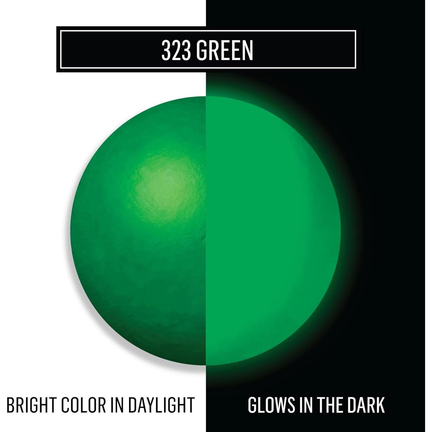 Pintura Acrílica que Brilla en la Oscuridad FolkArt 236 ml Verde