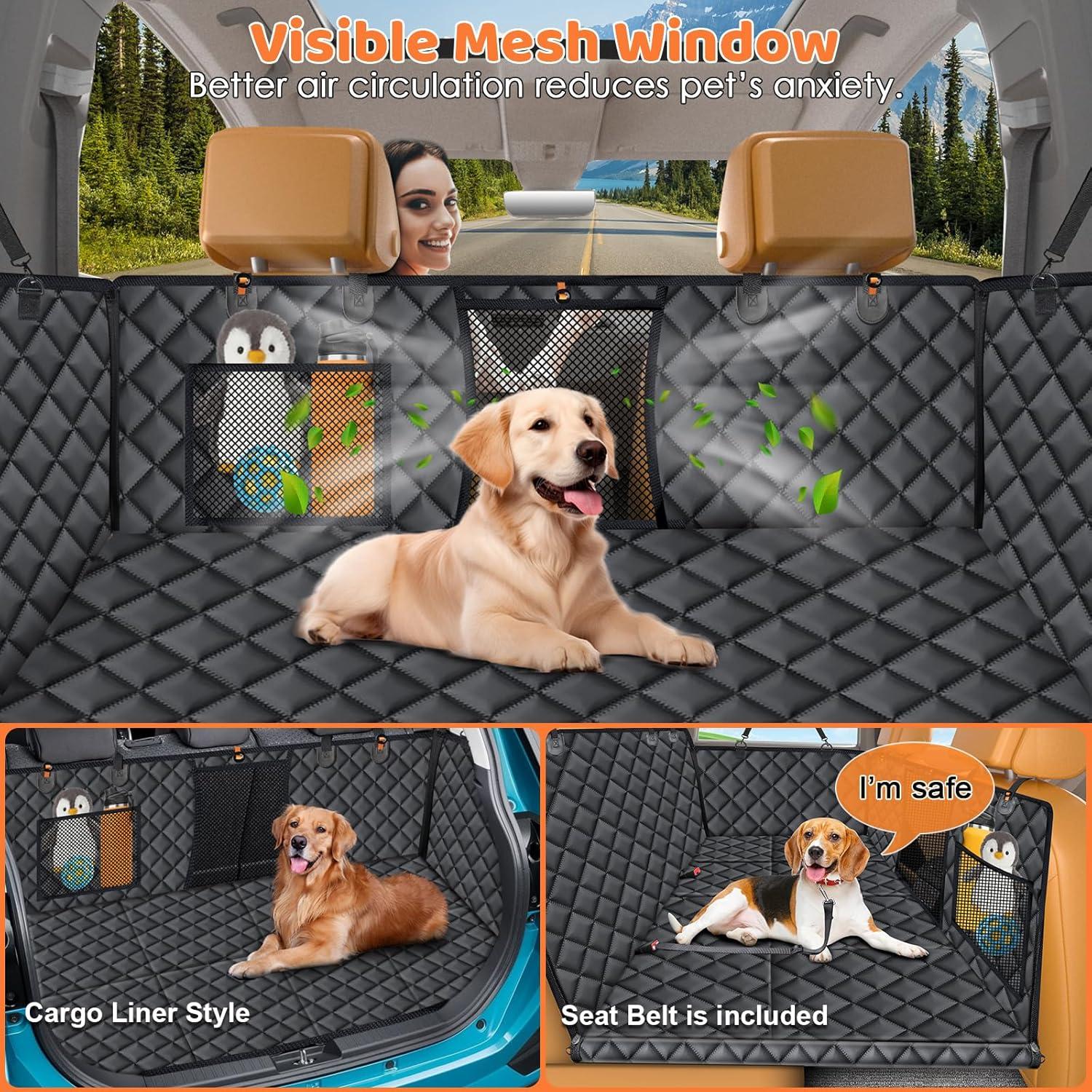 Extensor de Asiento Trasero URPOWER para Perros - Hamaca Plegable