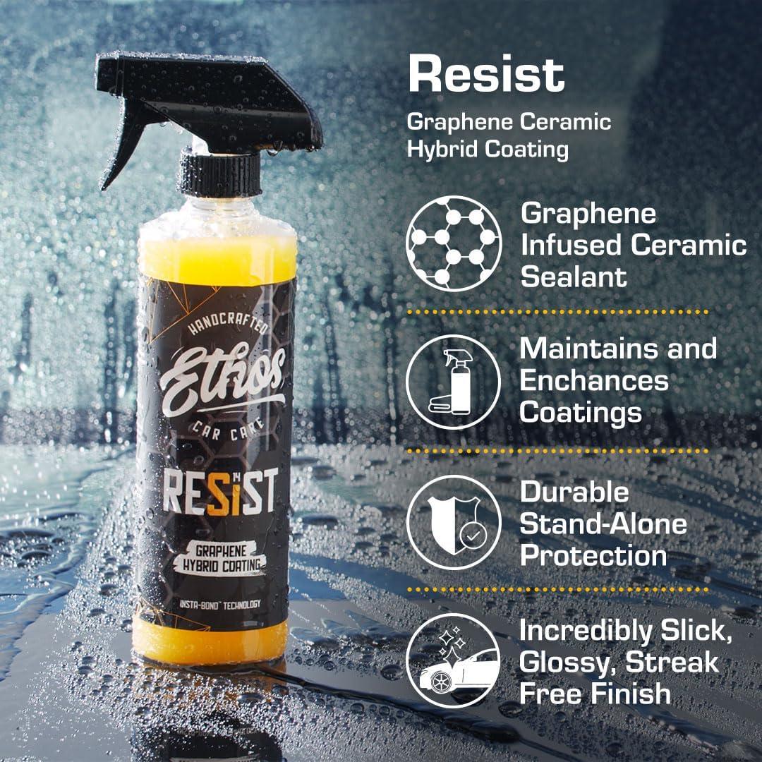 Spray Cerámico de Grafeno Ethos Resist 16oz - Protección UV