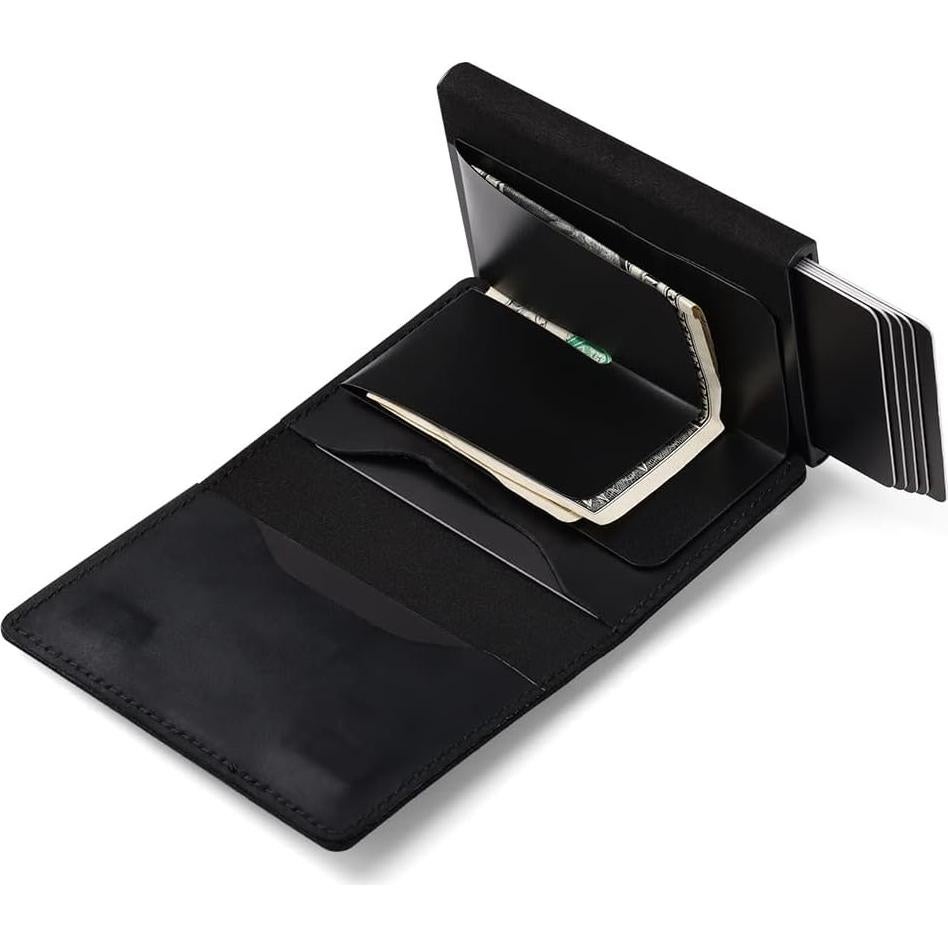 Cartera Inteligente de Cuero Kanley para Hombres con RFID