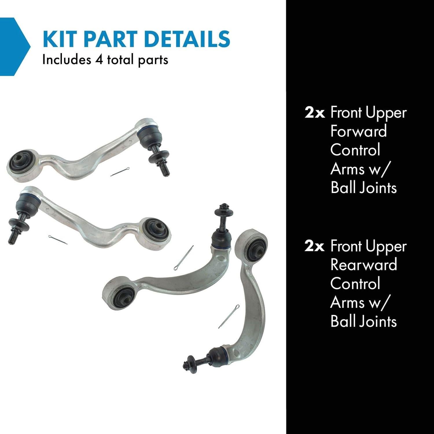 Conjunto de Brazo de Control TRQ 4 Piezas para Lexus LS460