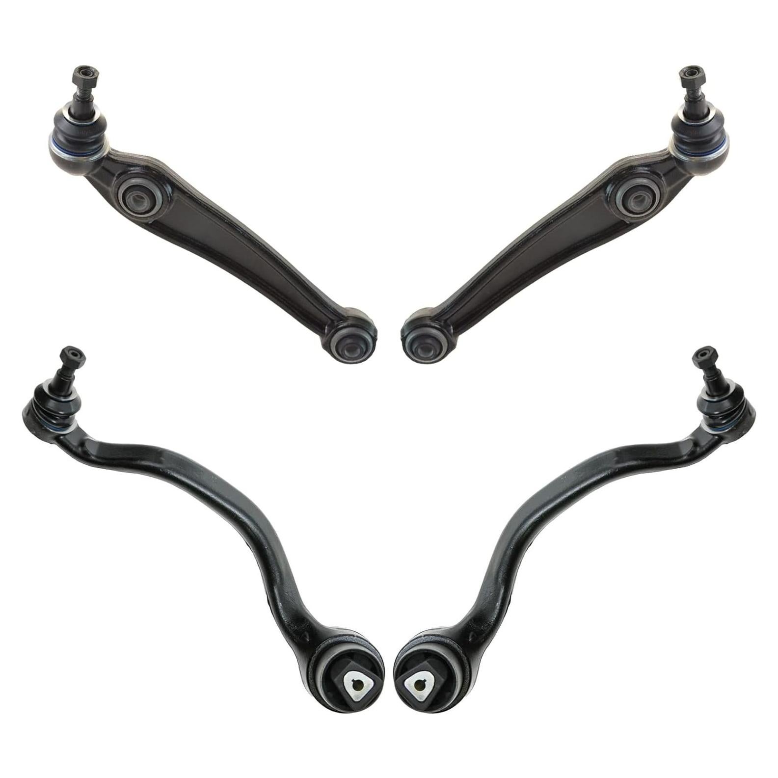 Juego de 4 Brazos de Control Inferior TRQ PSA66728 para BMW