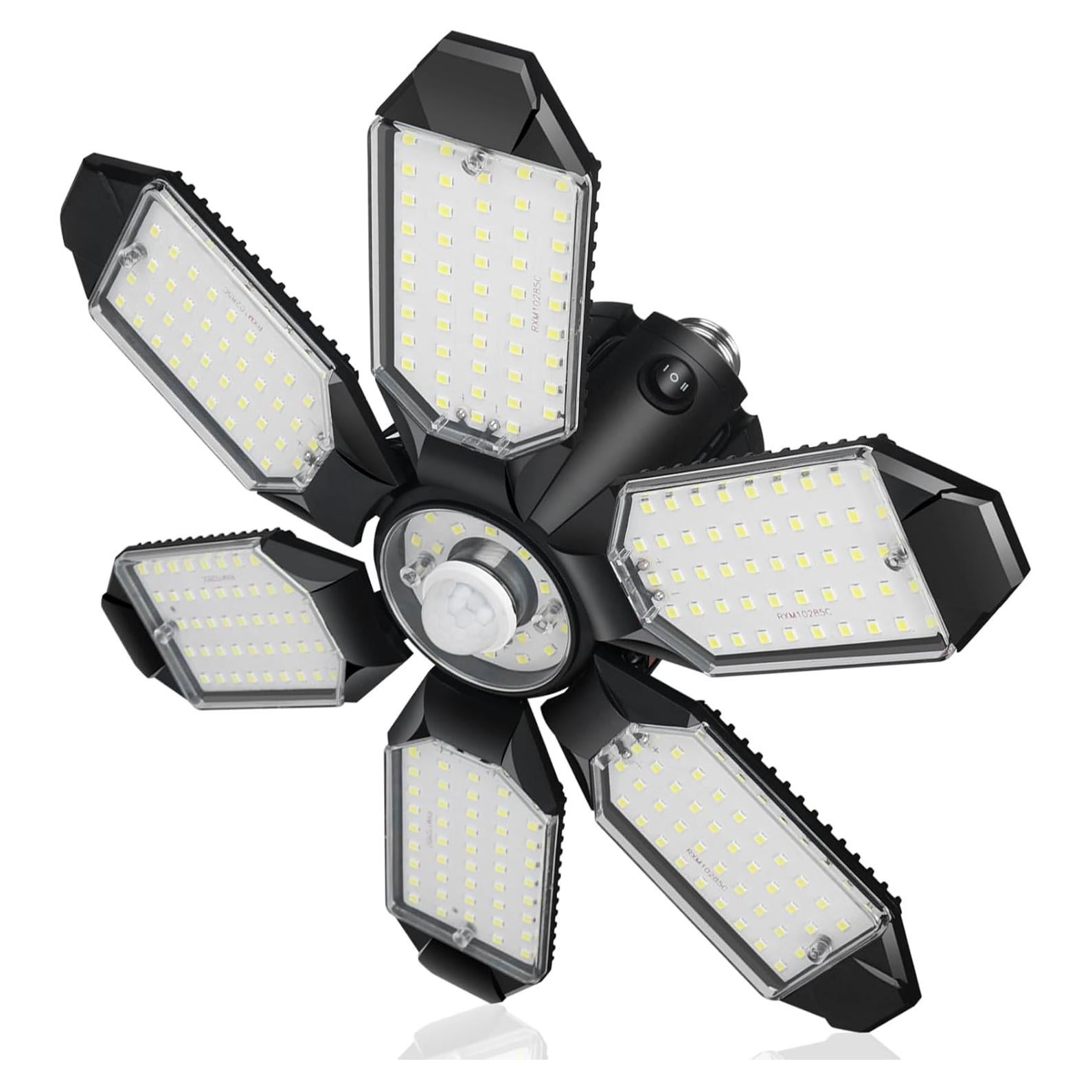 Luz de Garaje LED ELIVERN DL03-005 180W 18000LM Sensor Movimiento