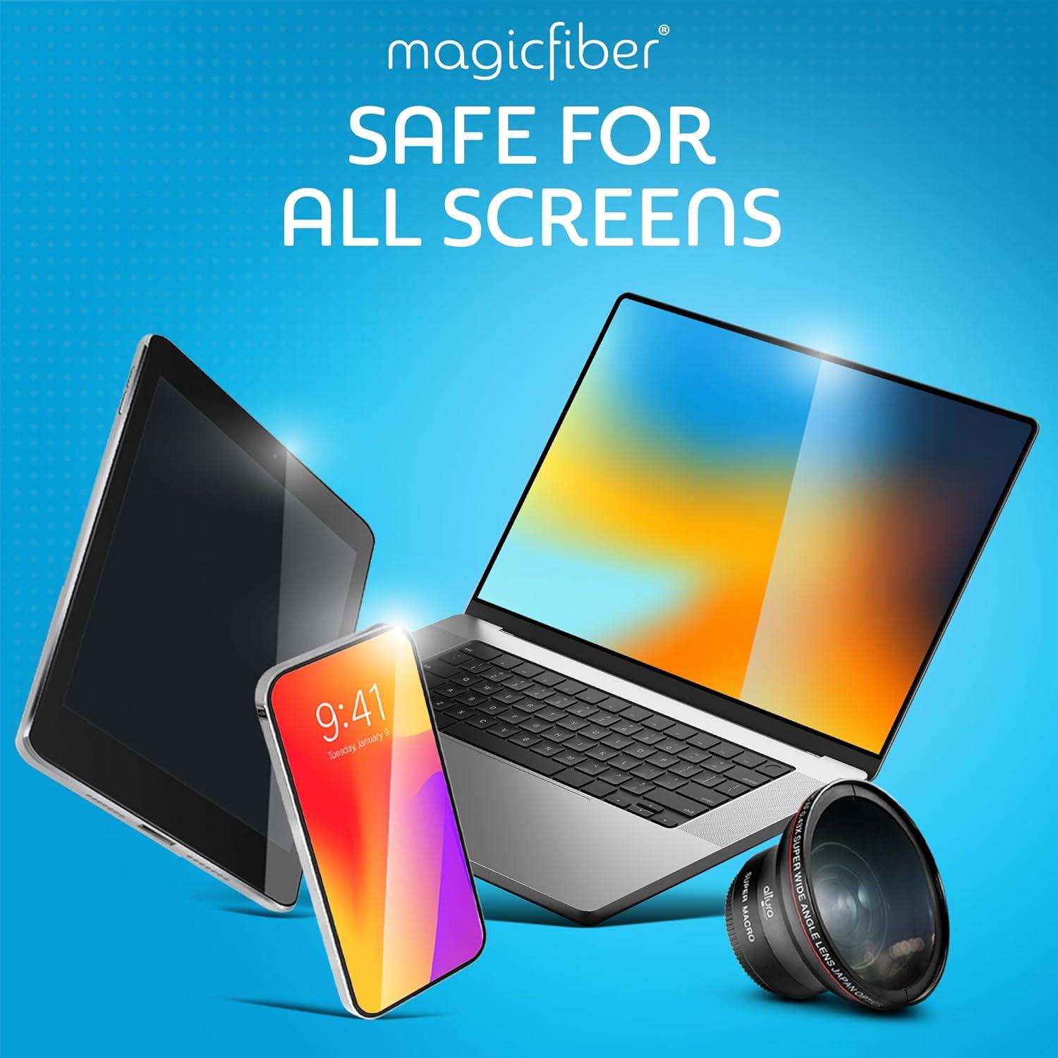 Paño de limpieza MagicFiber, 2 paquetes, 15x18 cm