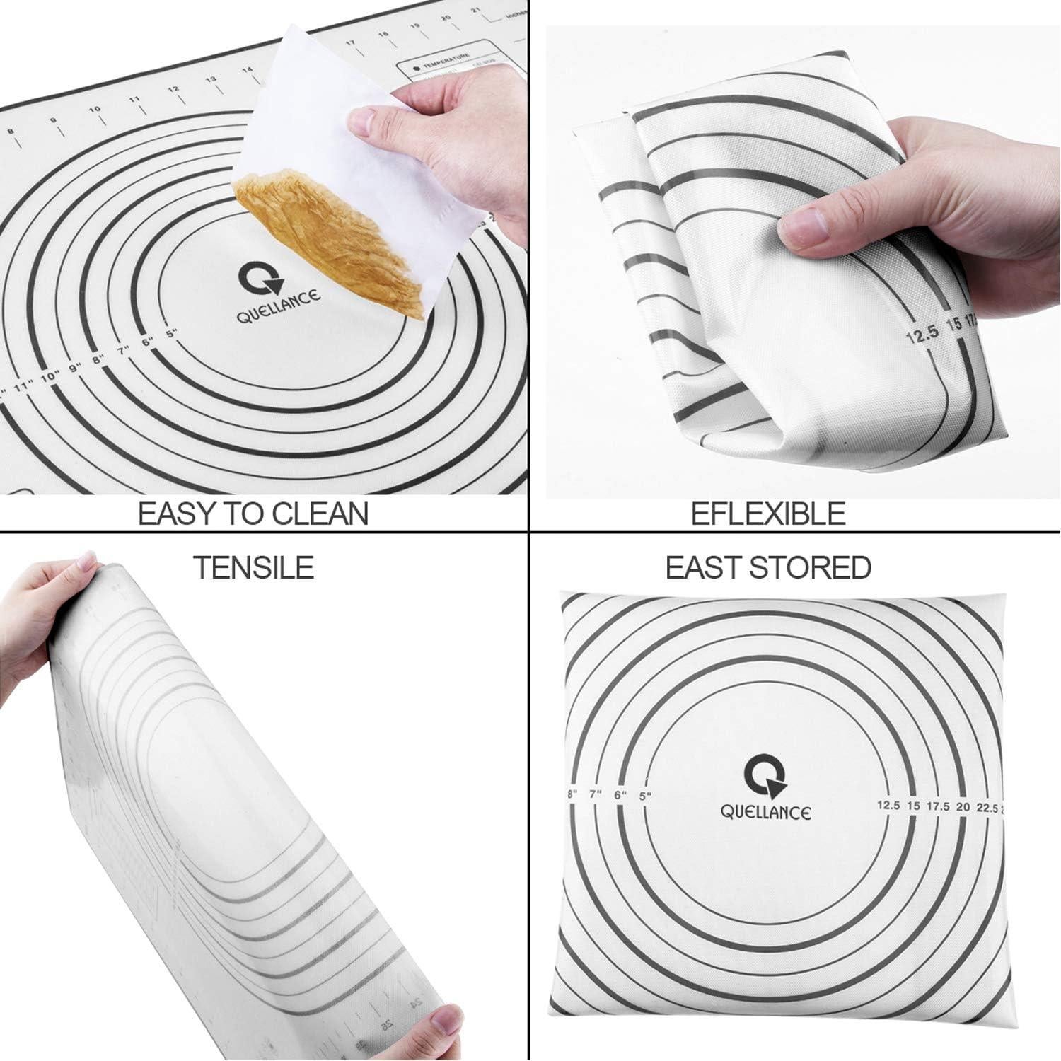 Rodillo Francés de Madera QUELLANCE 40 cm con Alfombrilla