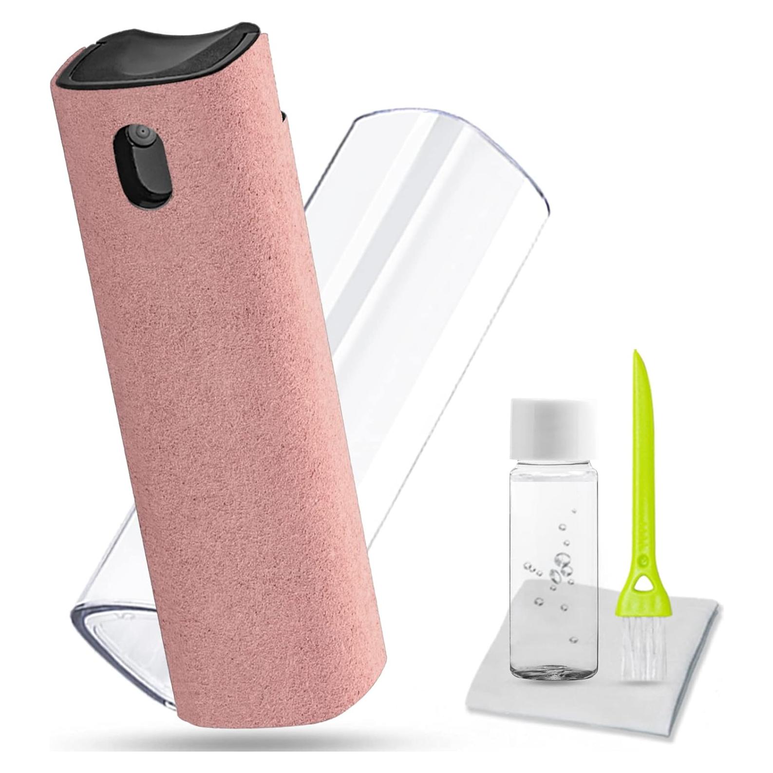 Spray Limpiador de Pantallas walrfid 10ml + Paño Microfibra Rosa