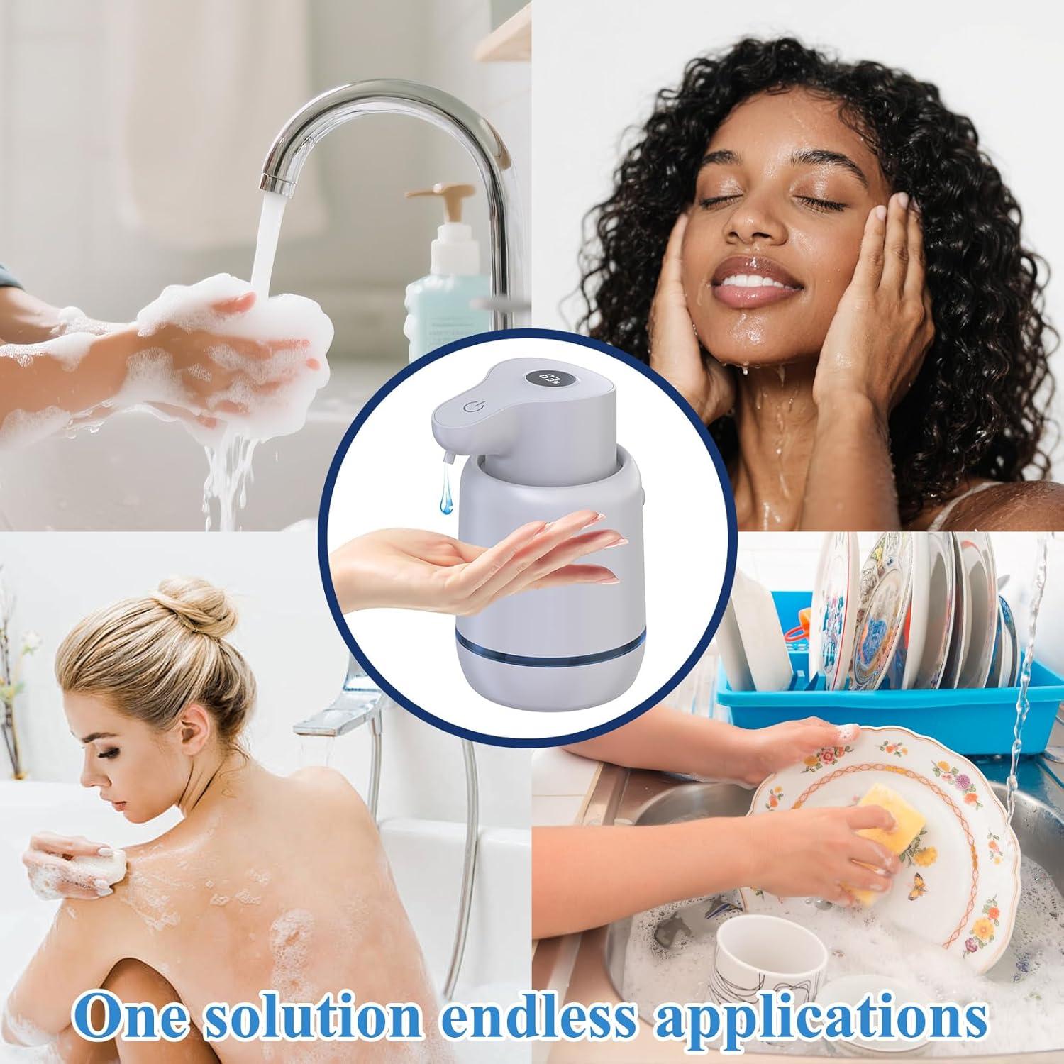 Dispensador Automático de Jabón Líquido ZOVEXUP 420ml Sin Contacto