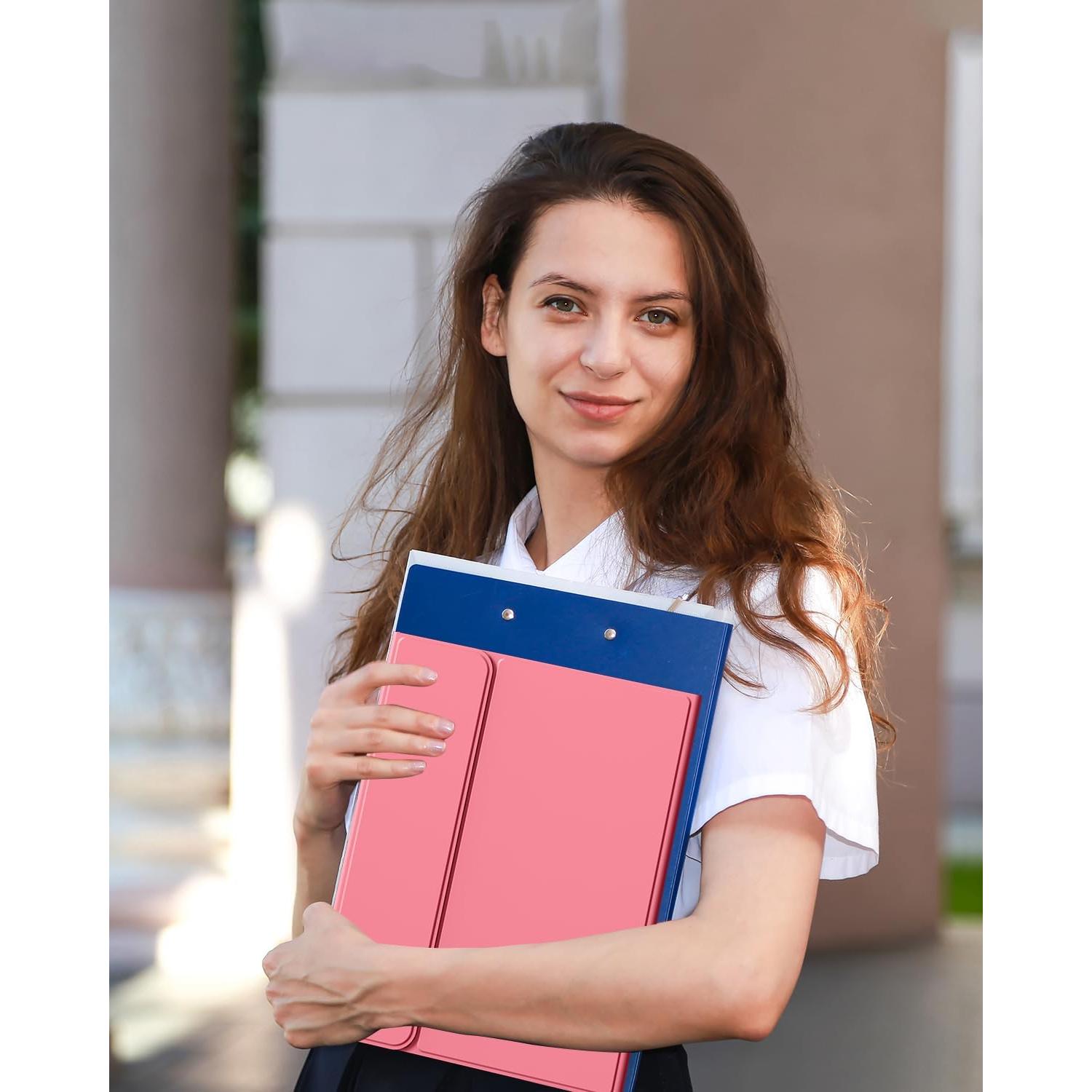 Funda con Teclado Inalámbrico Aoub para iPad 11"/10" Rosa