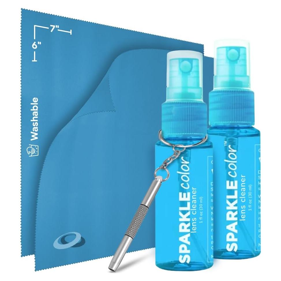 Kit de Limpieza de Gafas OPTIPAK - 2 Spray 30ml + Paños + Destornillador