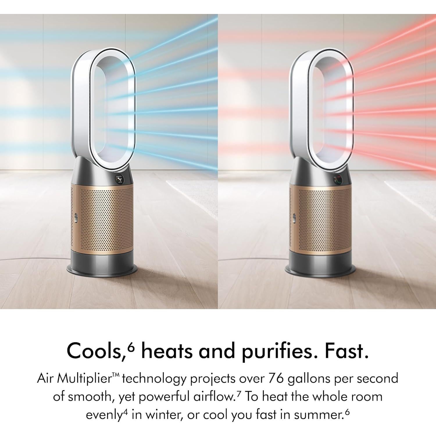 Purificador de Aire Dyson Hot+Cool HP2 De-NOx HEPA 3 Etapas
