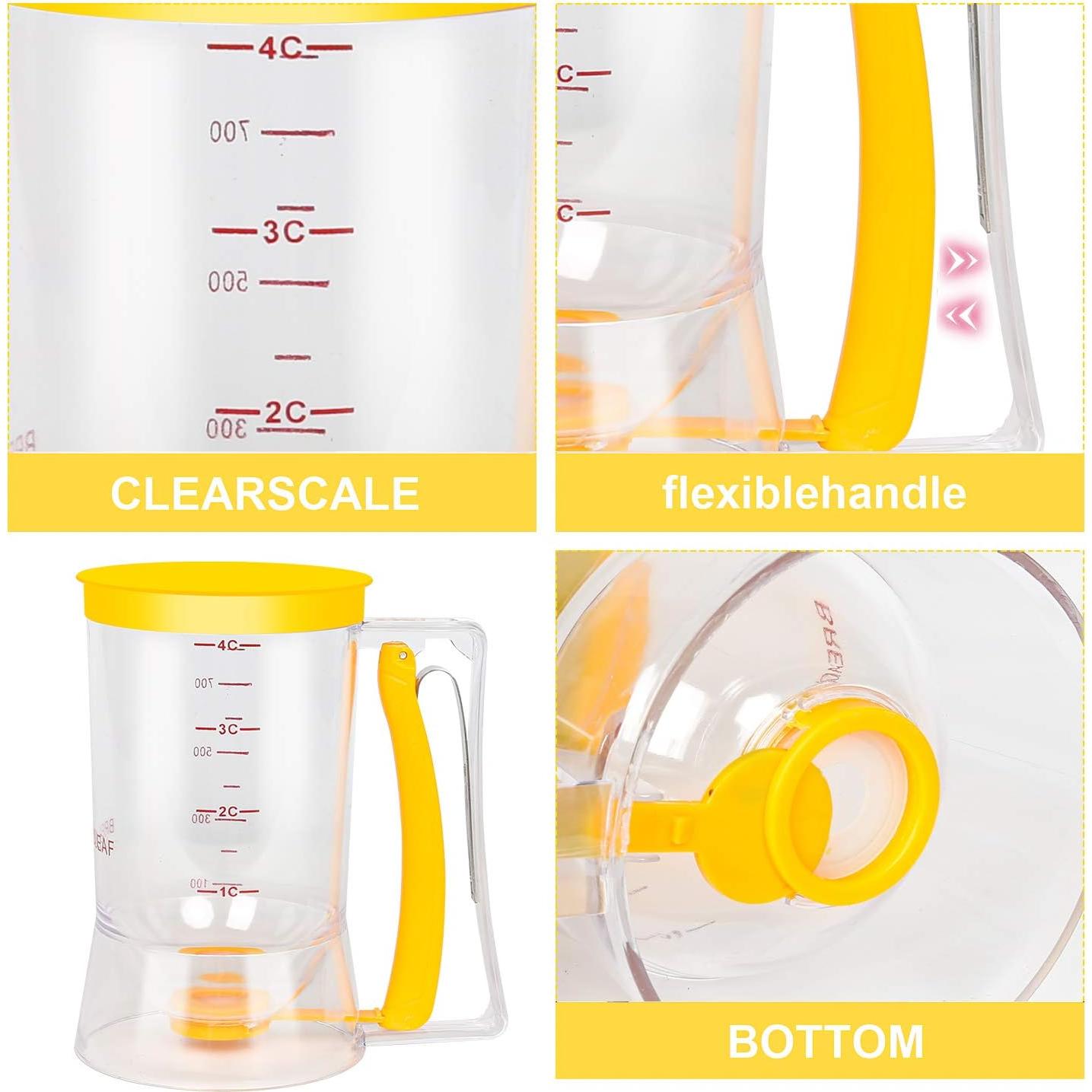 Separador de Masa BBSTARZ Naranja 900ml Herramienta Repostería