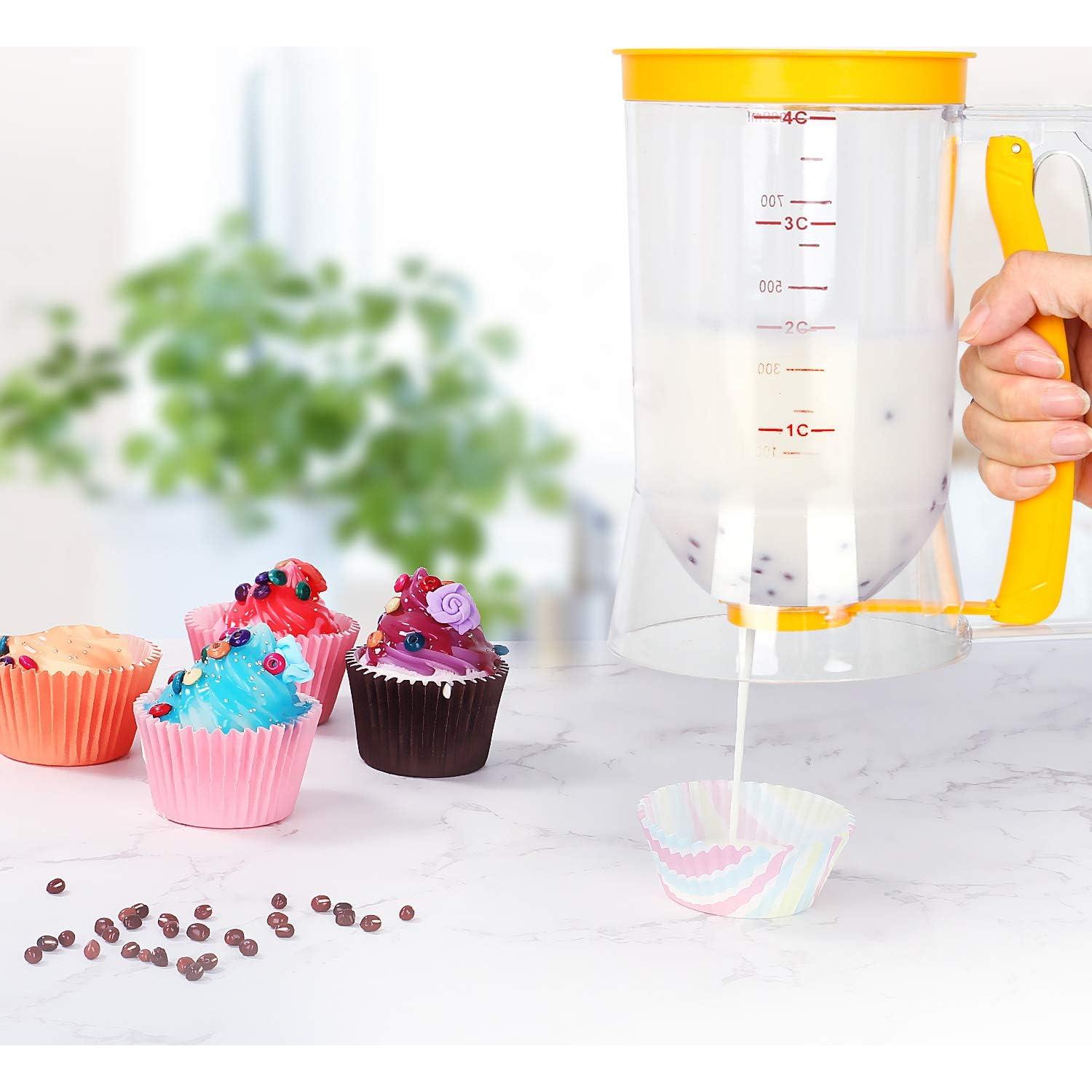 Separador de Masa BBSTARZ Naranja 900ml Herramienta Repostería