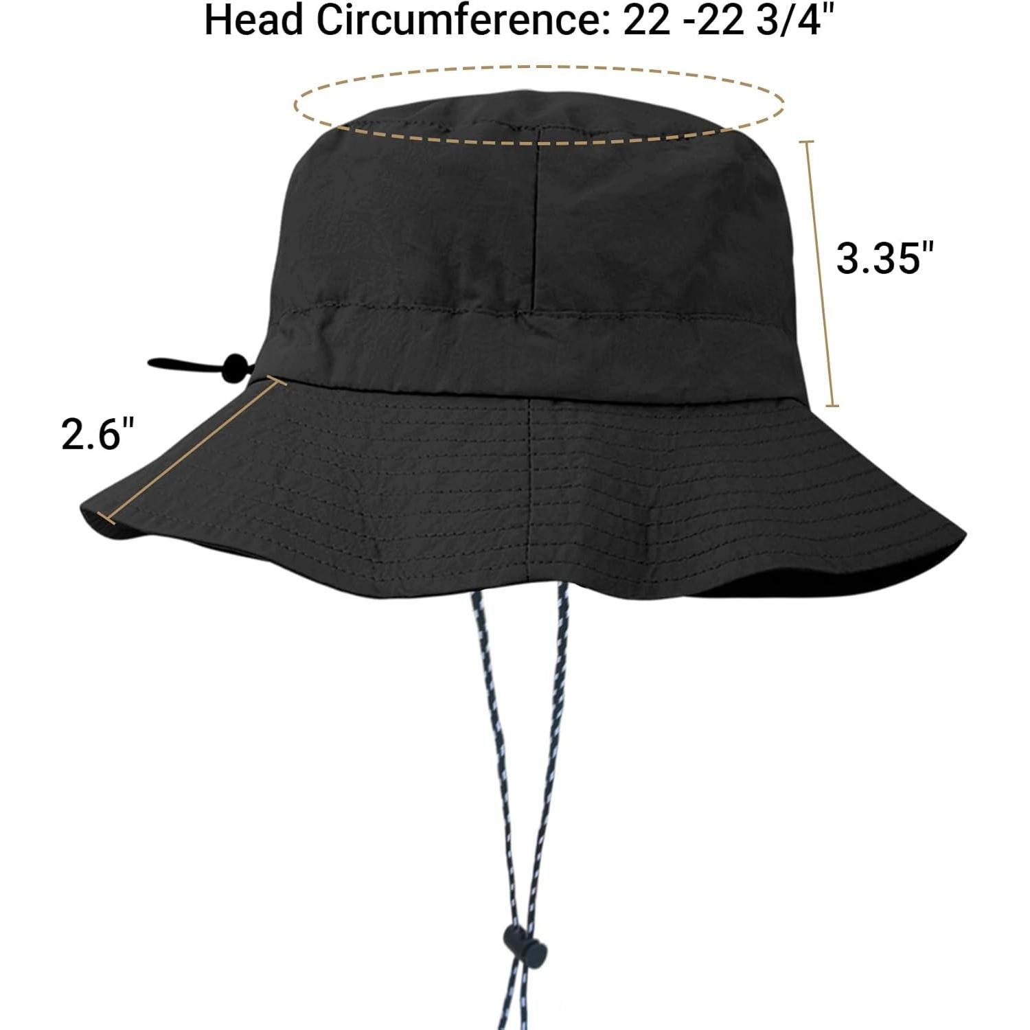 Sombrero de Cubo Impermeable y Secado Rápido Beige - Unisex