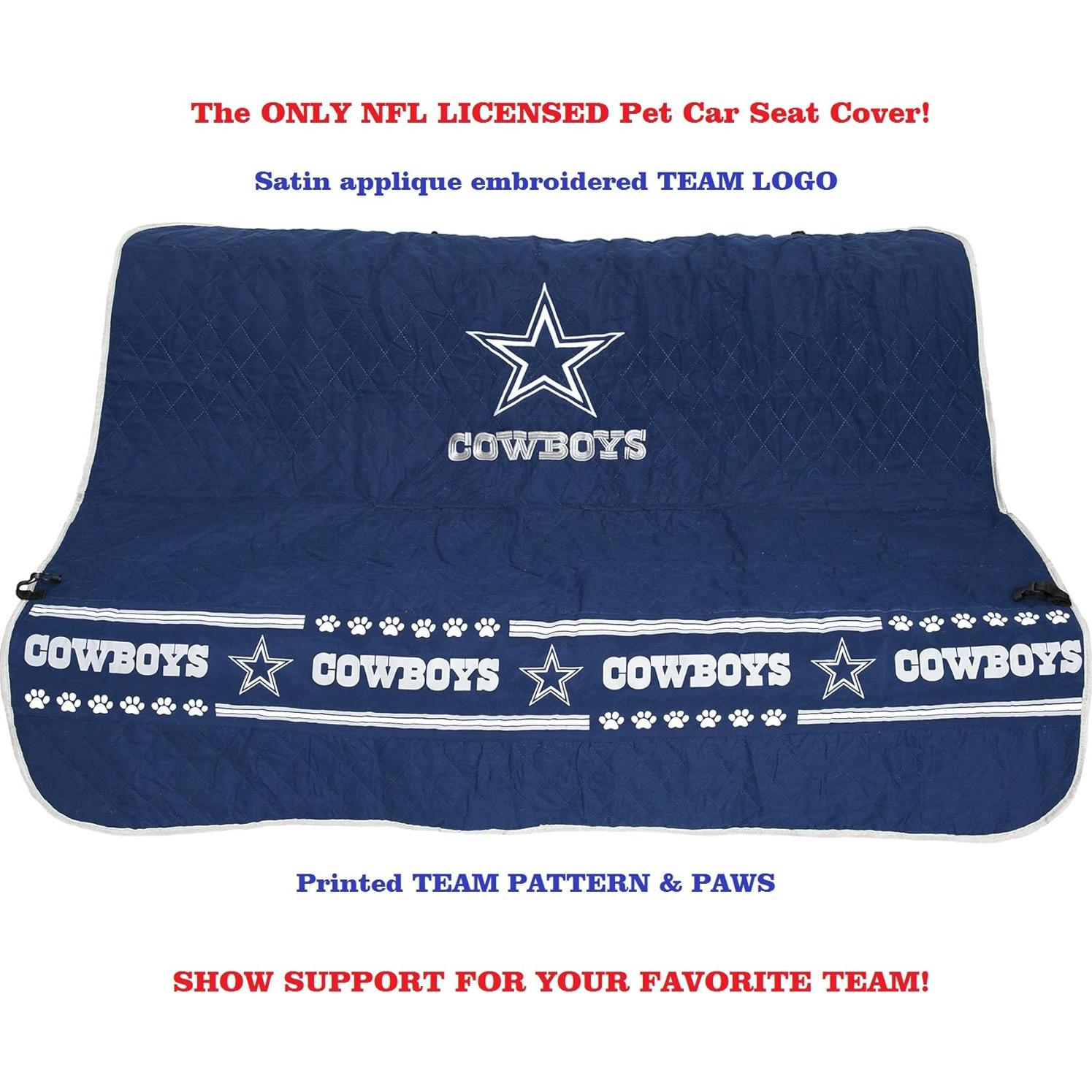 Cubierta de Asiento para Mascotas Pets First NFL Dallas Cowboys 139.7x127cm