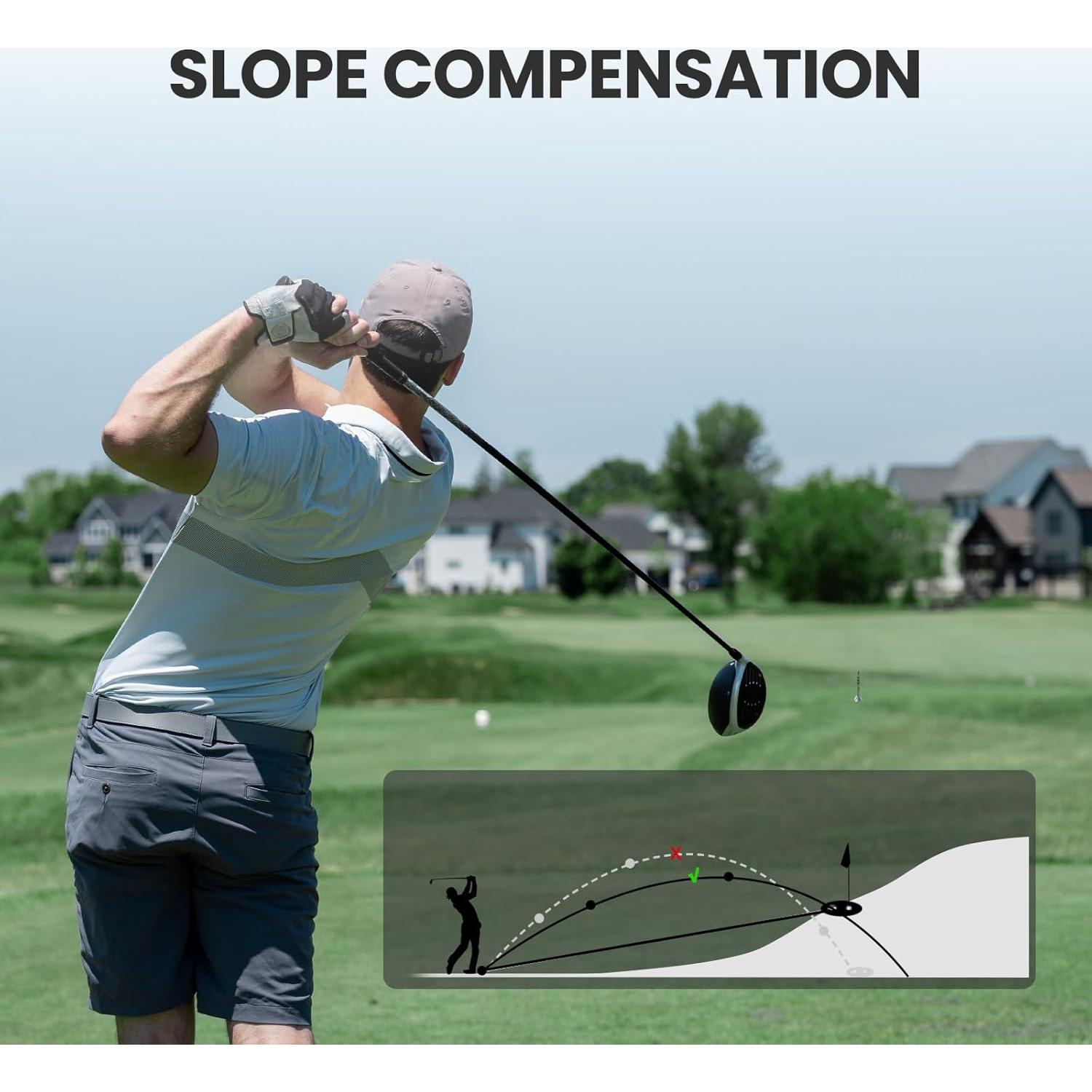 MILESEEY PF260 Medidor de Distancia de Golf 1006.8 m