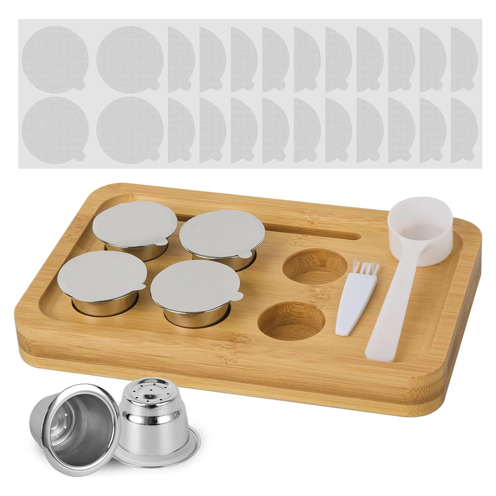 Cápsulas Reutilizables ZOCOVHI para Espresso Nespresso 6pcs