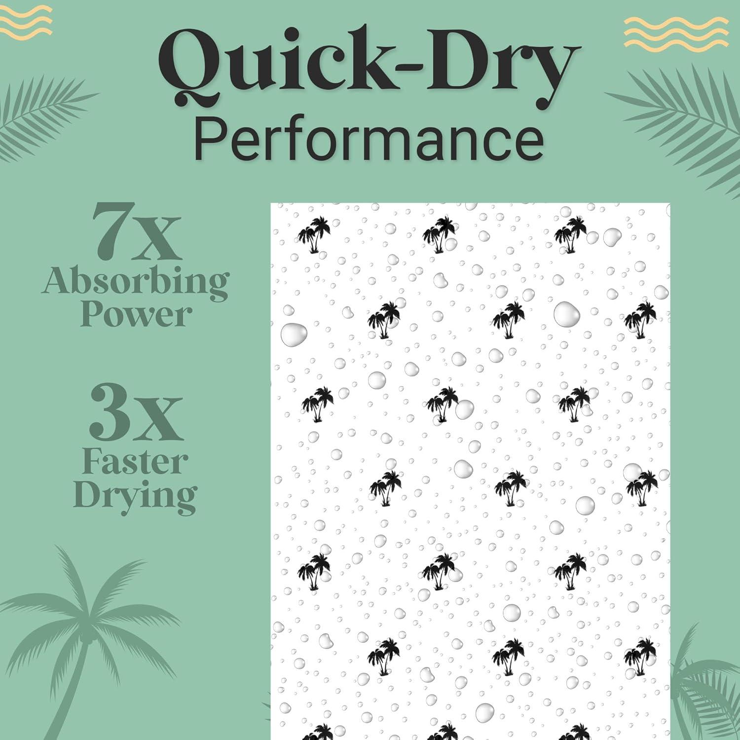 Toalla de Playa Grande Bdsign Microfibra 185x91 cm Secado Rápido