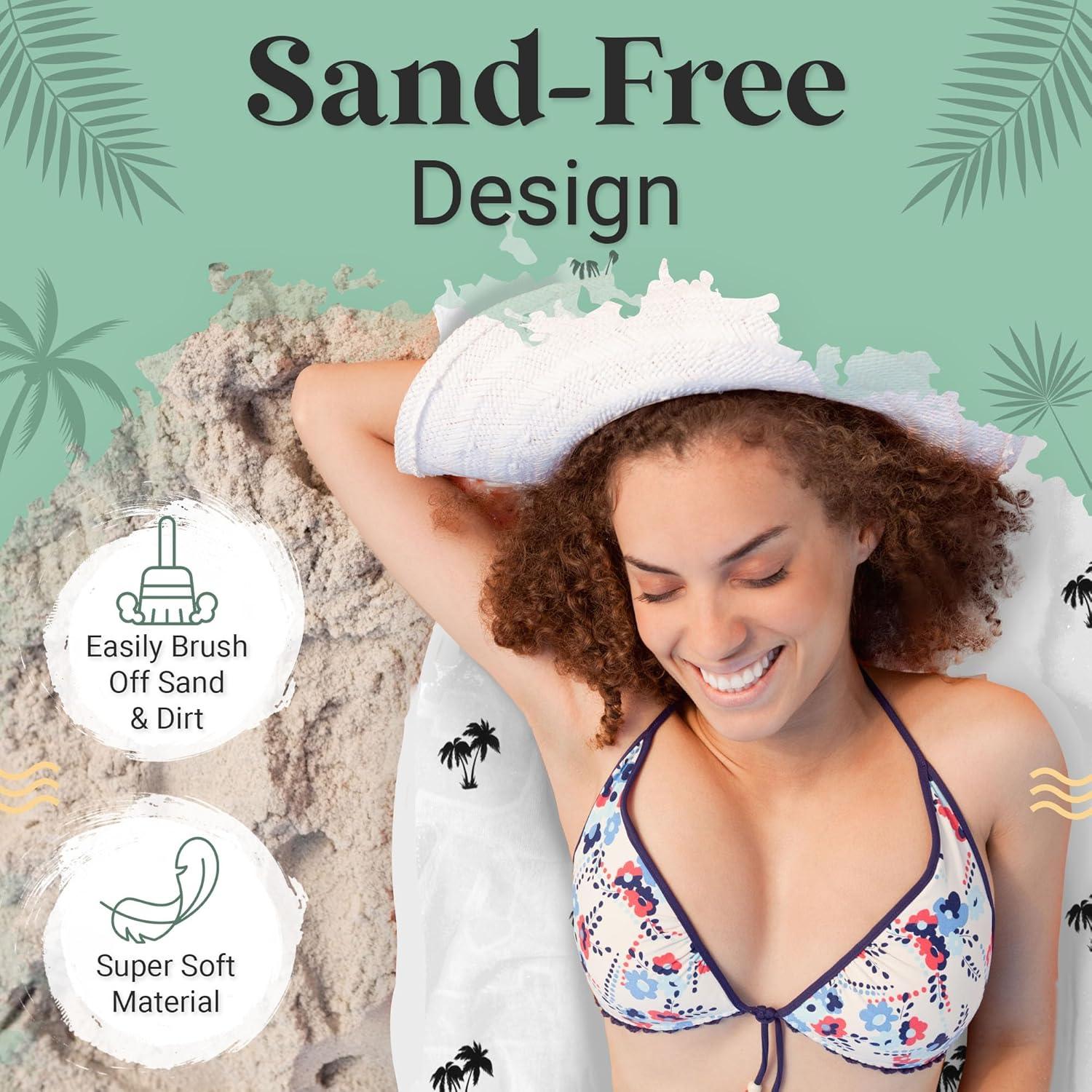 Toalla de Playa Grande Bdsign Microfibra 185x91 cm Secado Rápido