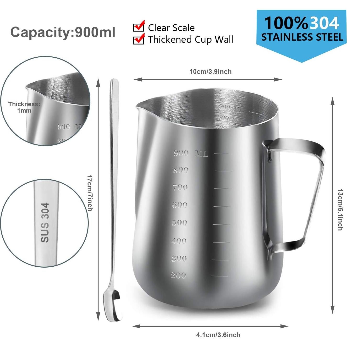 Kit de Hacer Velas DINGPAI - 7 Piezas, Cera de Soja, Olla 900ml