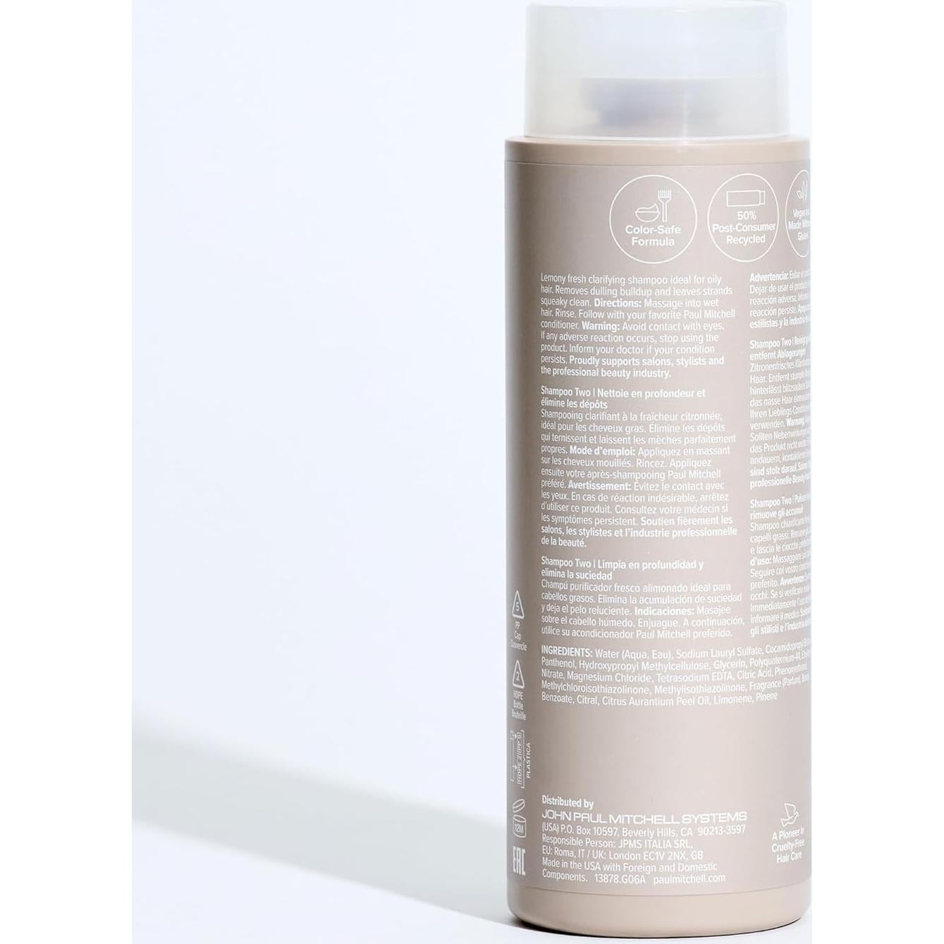 Champú Aclarador Paul Mitchell Dos 74.57 ml - Limpieza Profunda