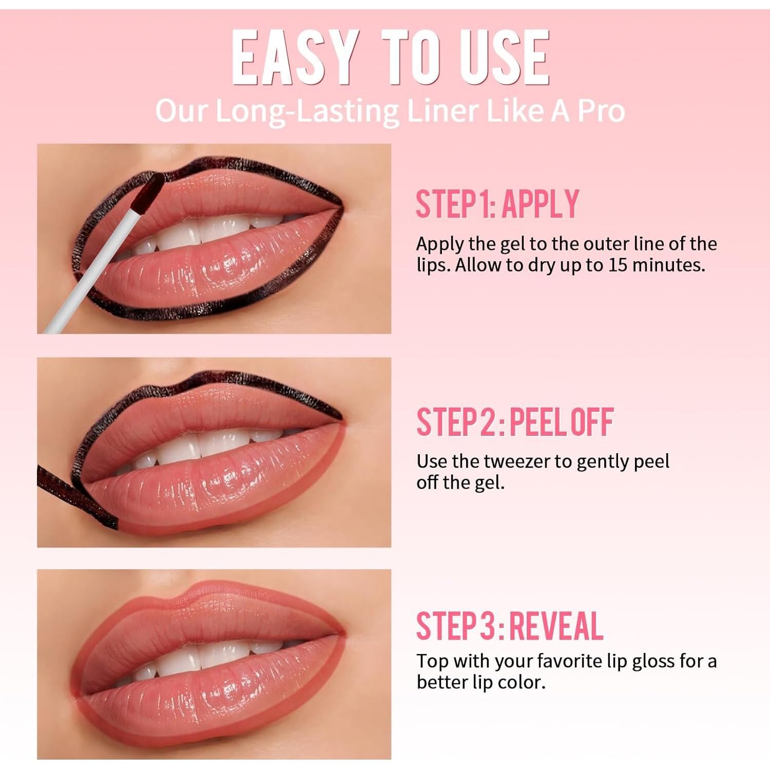 Tinte de Labios Vevivia 3.25 ml - Larga Duración, Impermeable