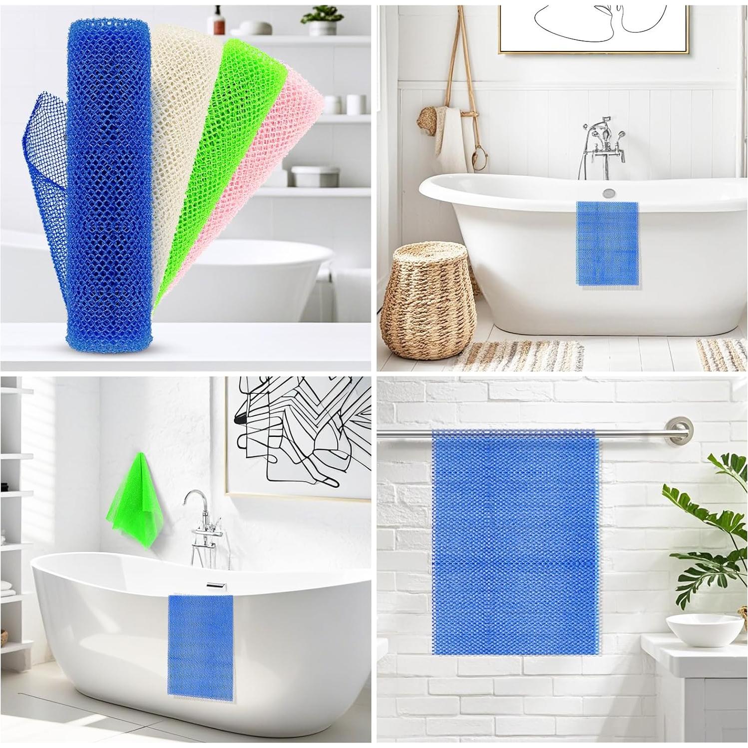 Esponja de Red Africana SpiralScgv - 4 Piezas Exfoliantes