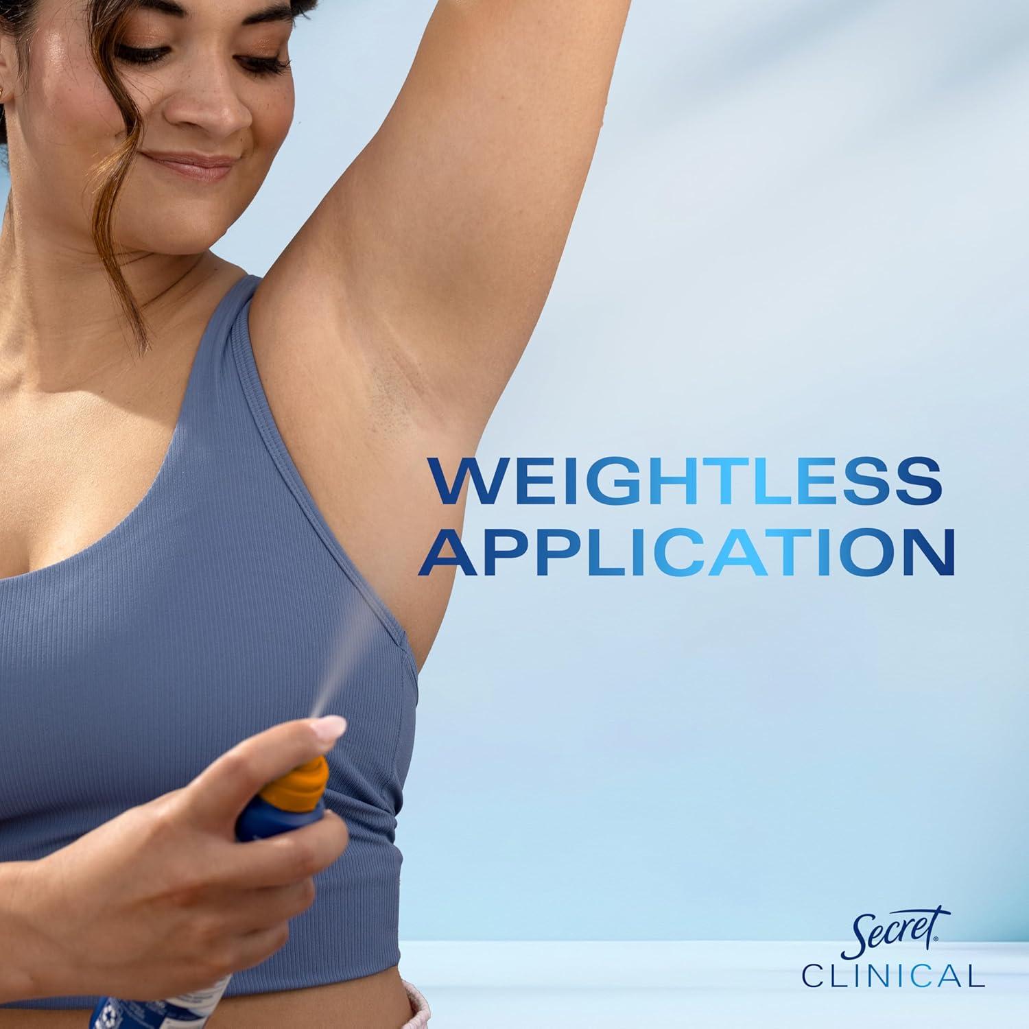 Desodorante Antitranspirante Spray Seco Secret 107 g - 72h Protección