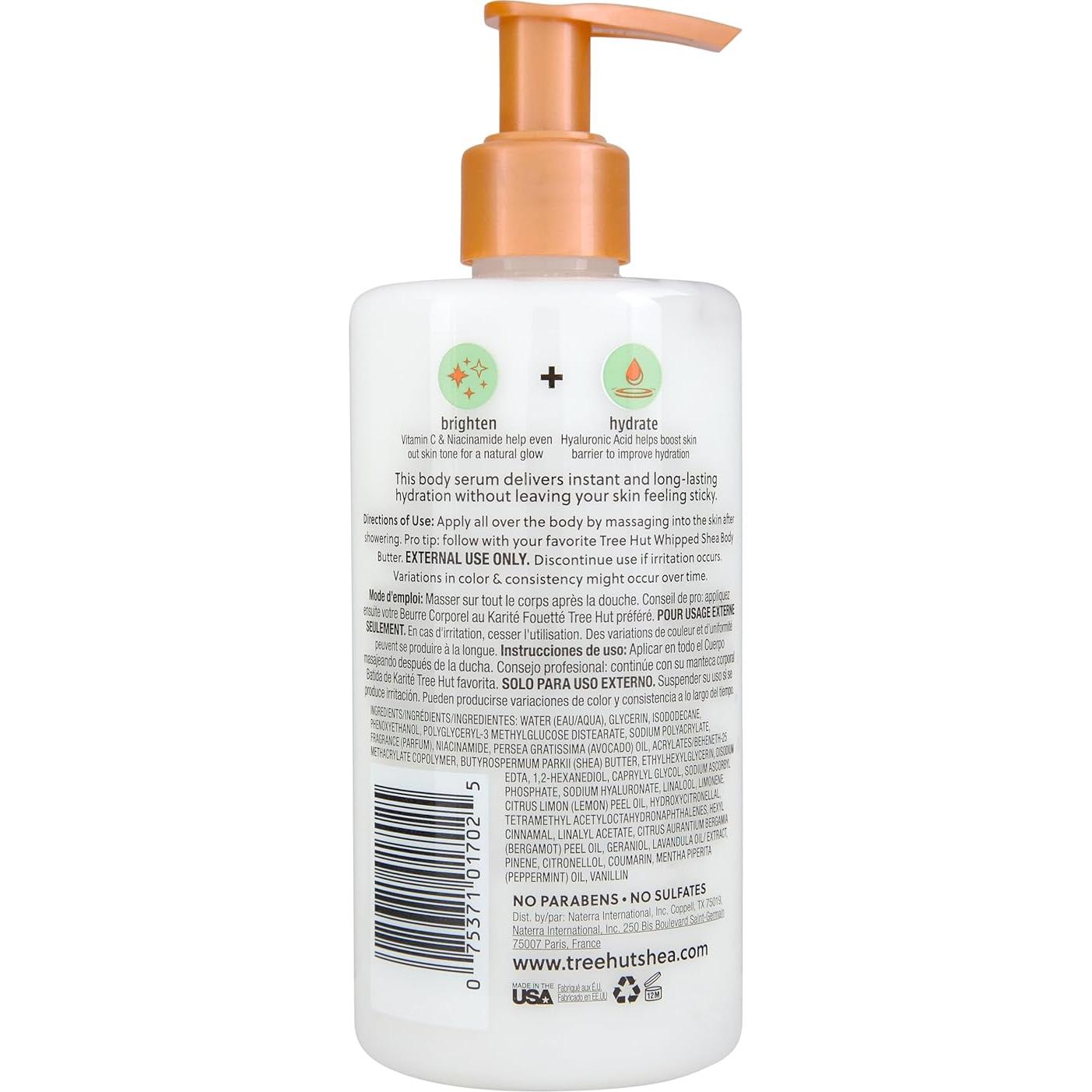 Suero Corporal Tree Hut Hydraglow Palm Grove 311 g