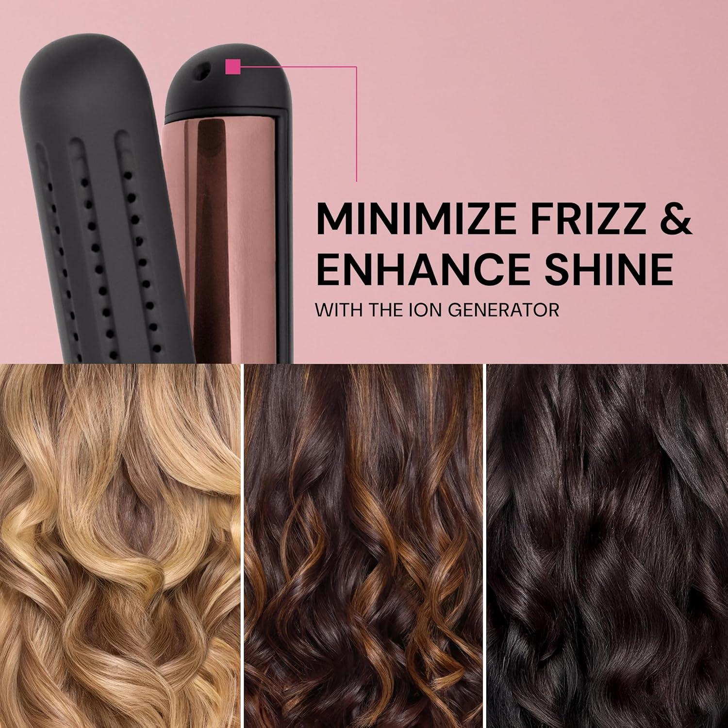 Plancha de Rizos L'ANGE HAIR Flex 360° Titanium 0.72kg