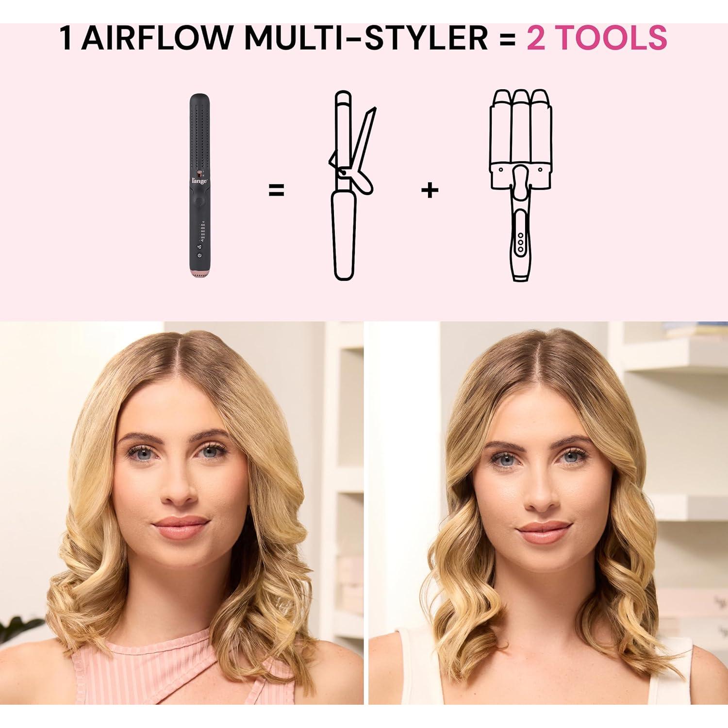 Plancha de Rizos L'ANGE HAIR Flex 360° Titanium 0.72kg