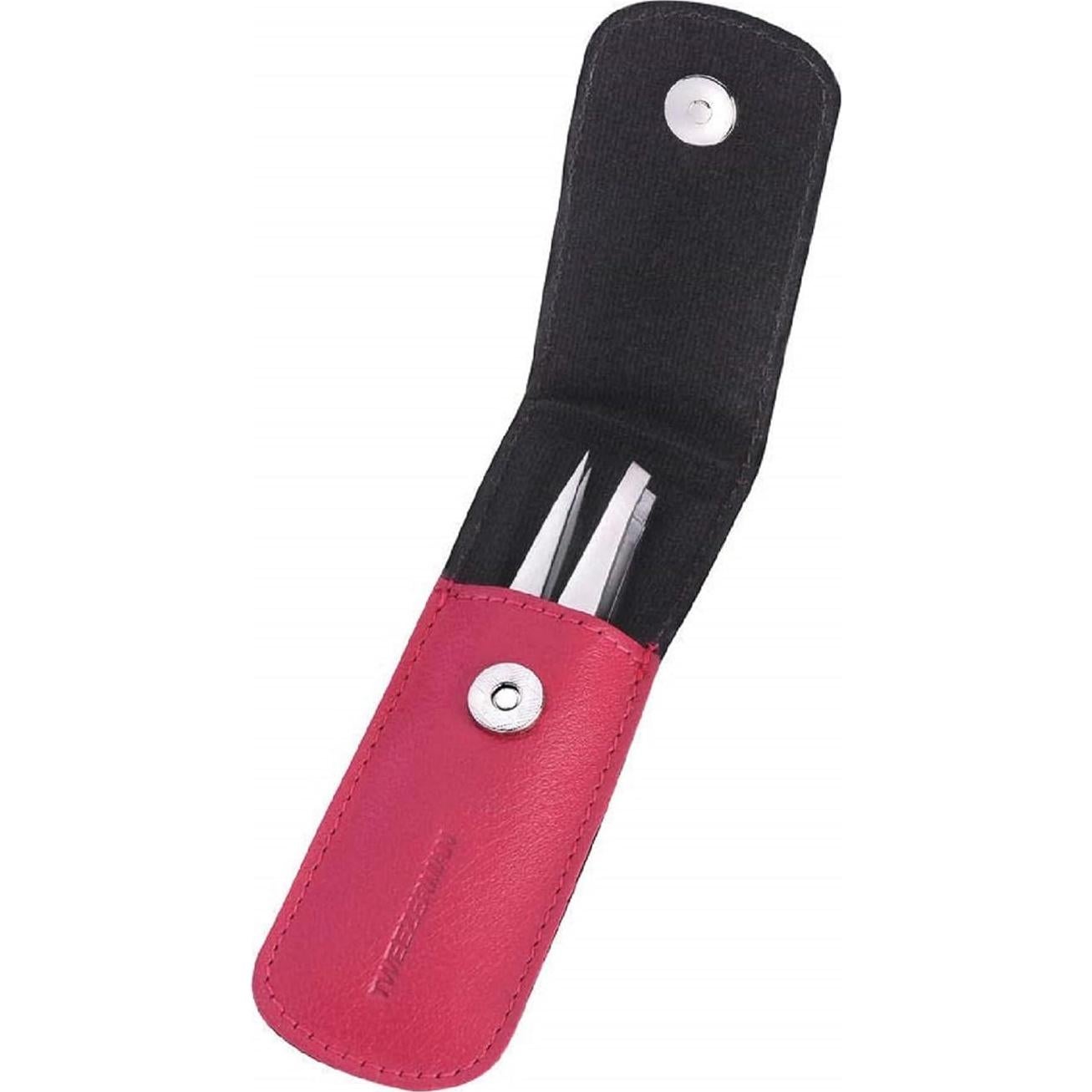 Juego de Pinzas Petite Tweezerman con Estuche Rosa 4048-PKR