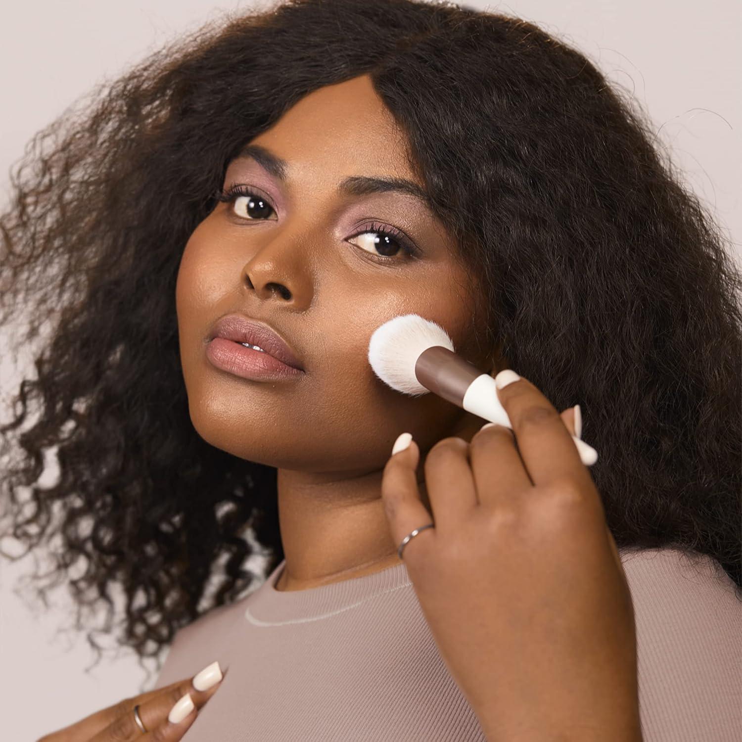 Brocha de Maquillaje en Polvo EcoTools Luxe Plush - Rosa