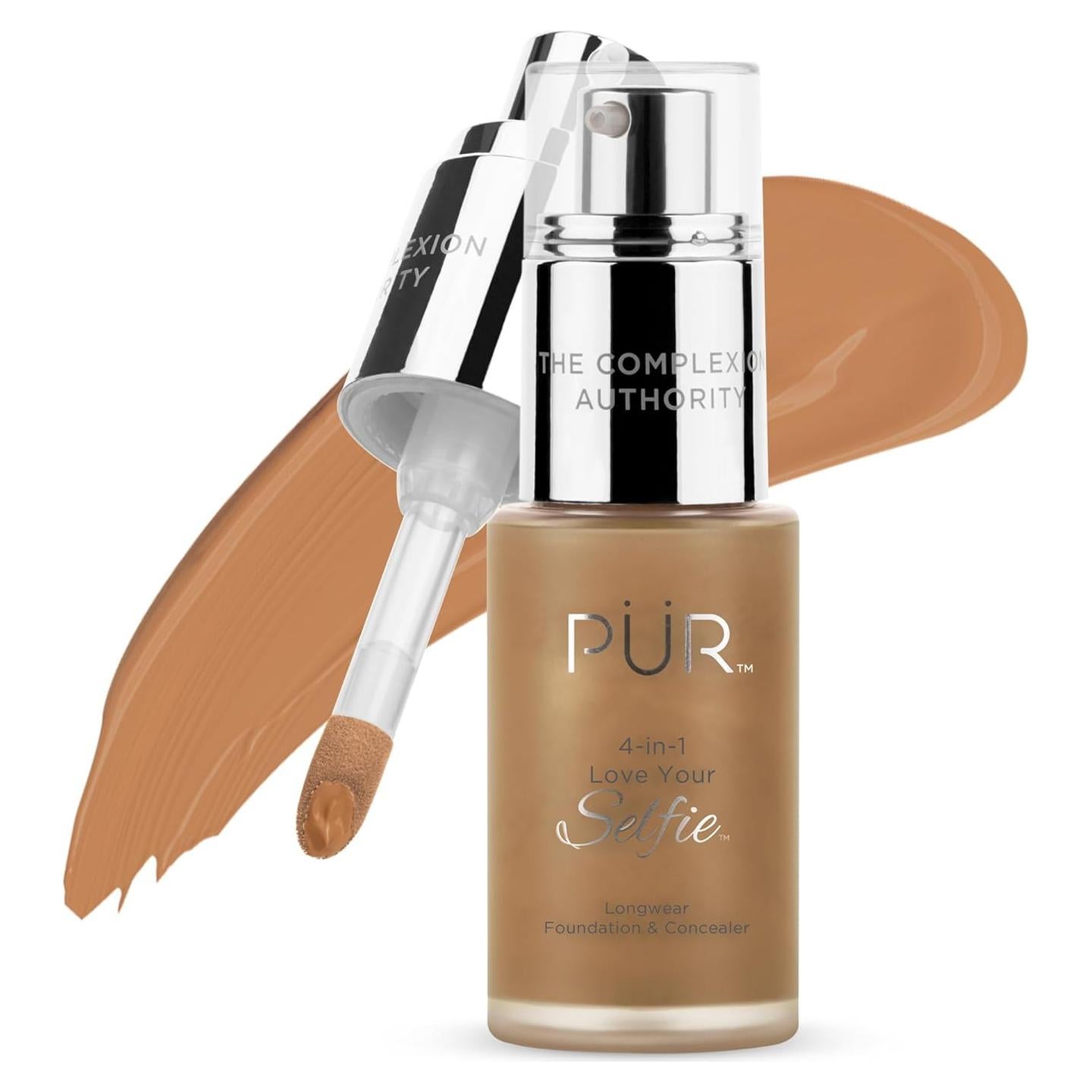 Base y Corrector 4-en-1 PUR Belleza - Larga Duración 90g