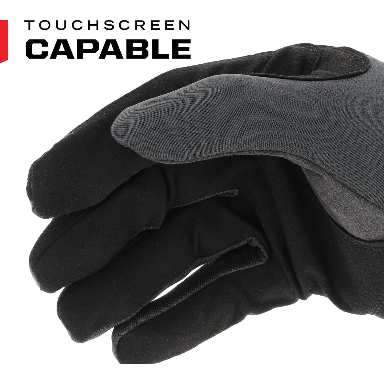 Guantes Mechanix Wear FastFit Táctiles Negros Pequeños