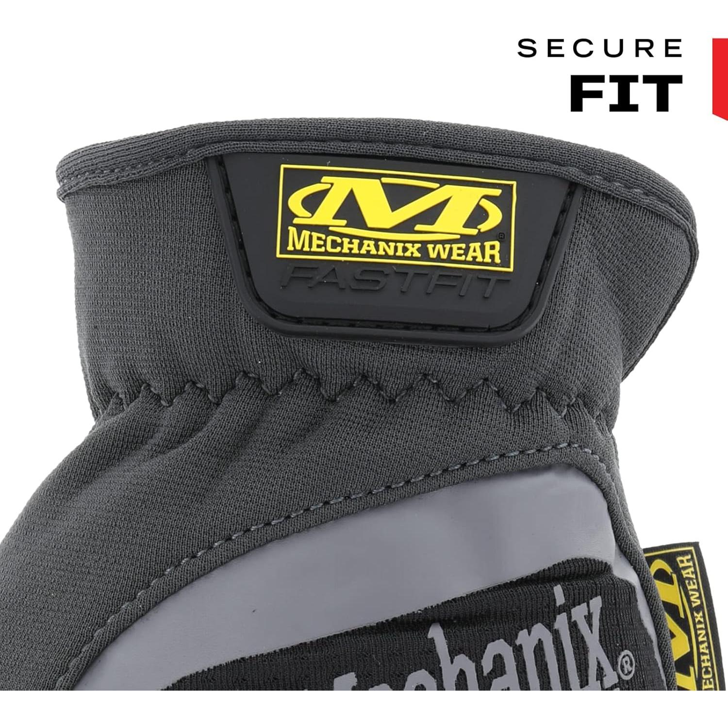 Guantes Mechanix Wear FastFit Táctiles Negros Pequeños
