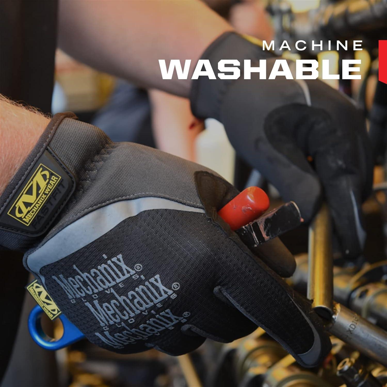 Guantes Mechanix Wear FastFit Táctiles Negros Pequeños