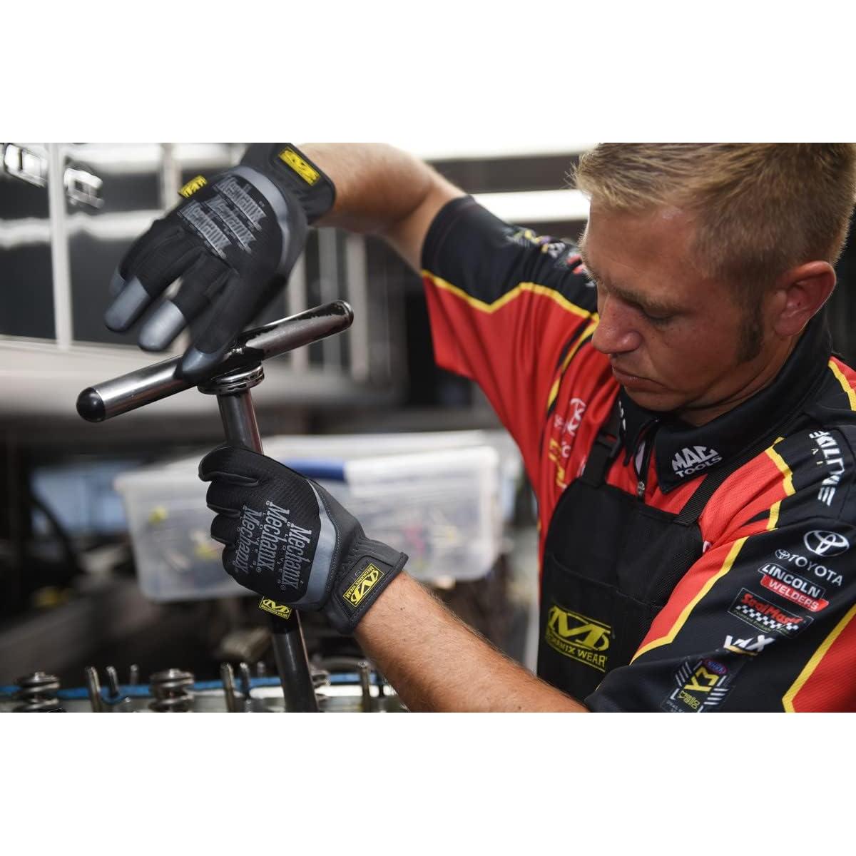 Guantes Mechanix Wear FastFit Táctiles Negros Pequeños